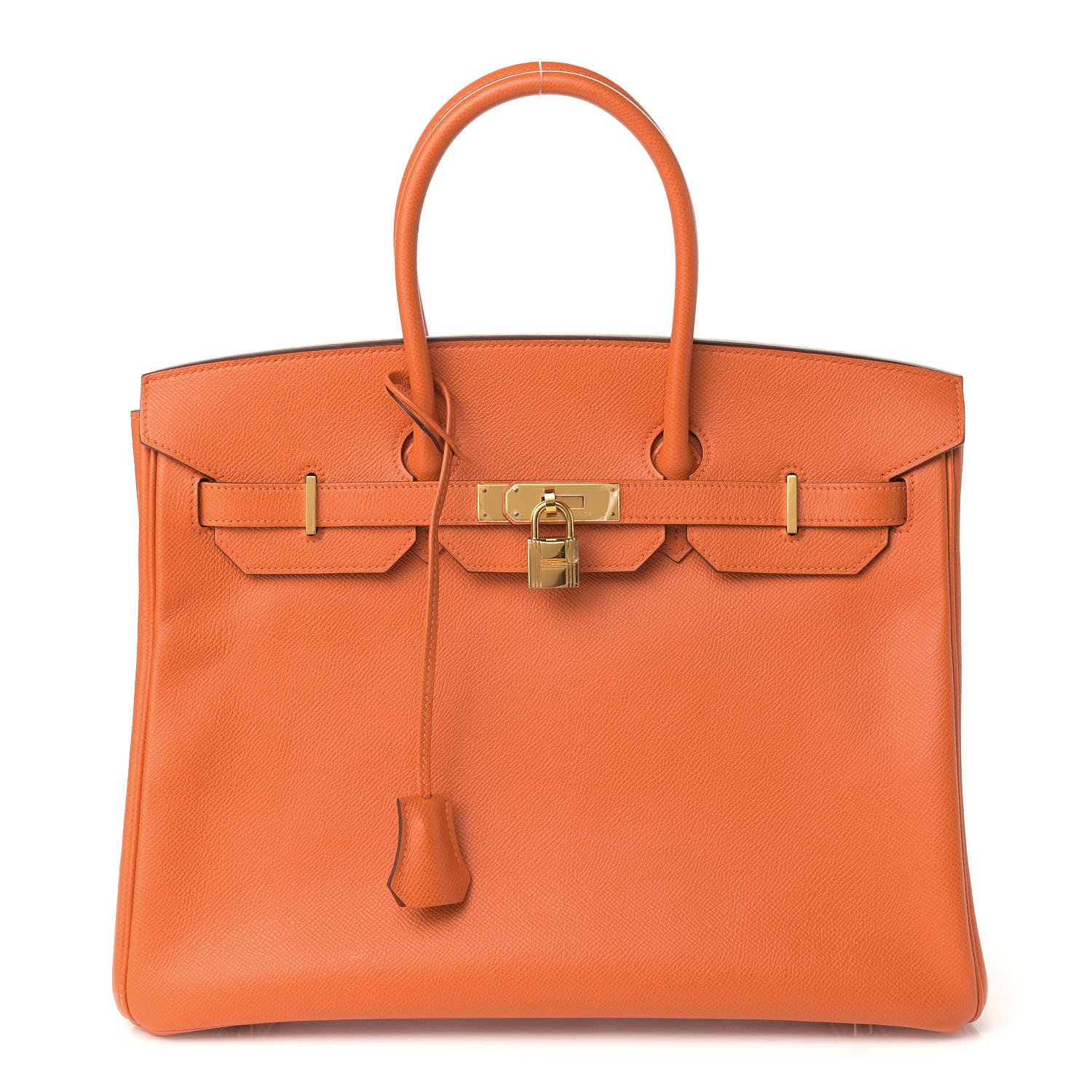 HERMES Epsom Birkin 35 Orange | FASHIONPHILE | Fashionphile