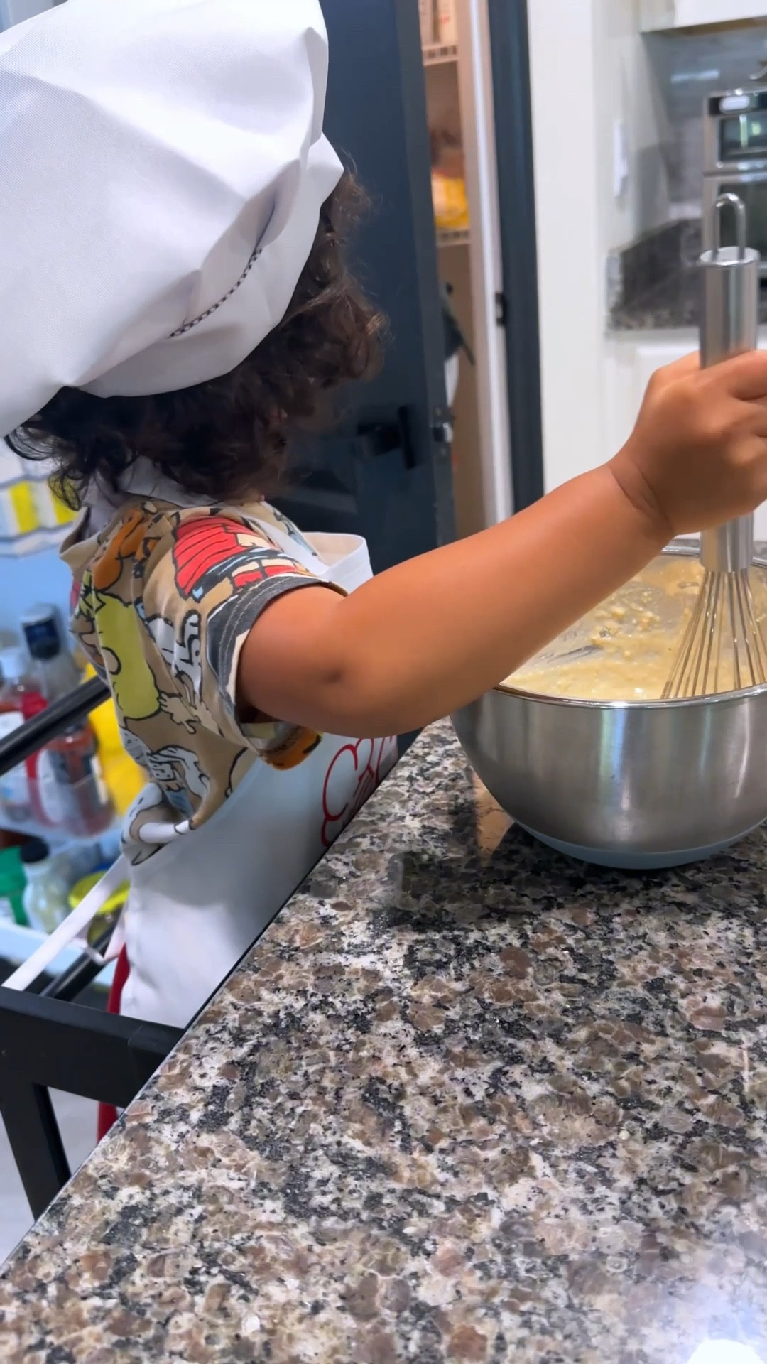 Toddler chef in the making 🥰