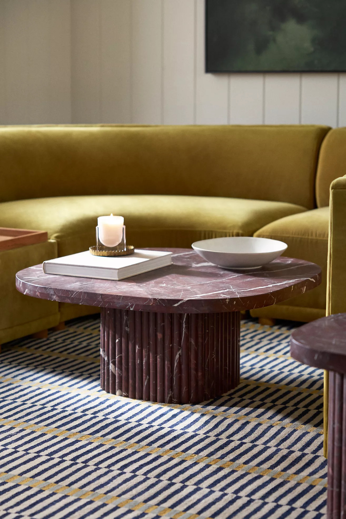 Kanta Square 36" Marble Coffee Table | Anthropologie (US)