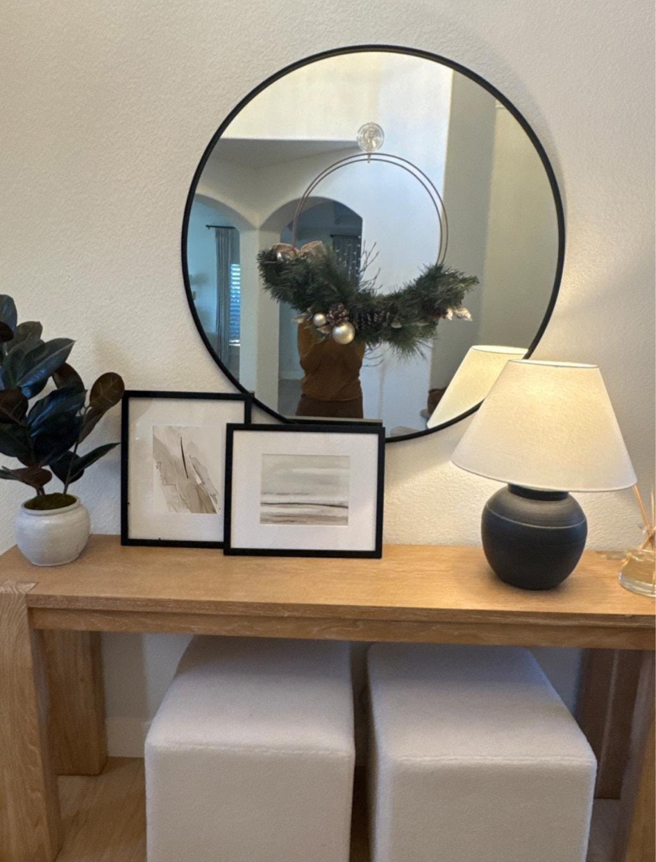 Entryway Table. Home decor. Minimalism. 

#LTKOver40 #LTKHome #LTKFindsUnder100