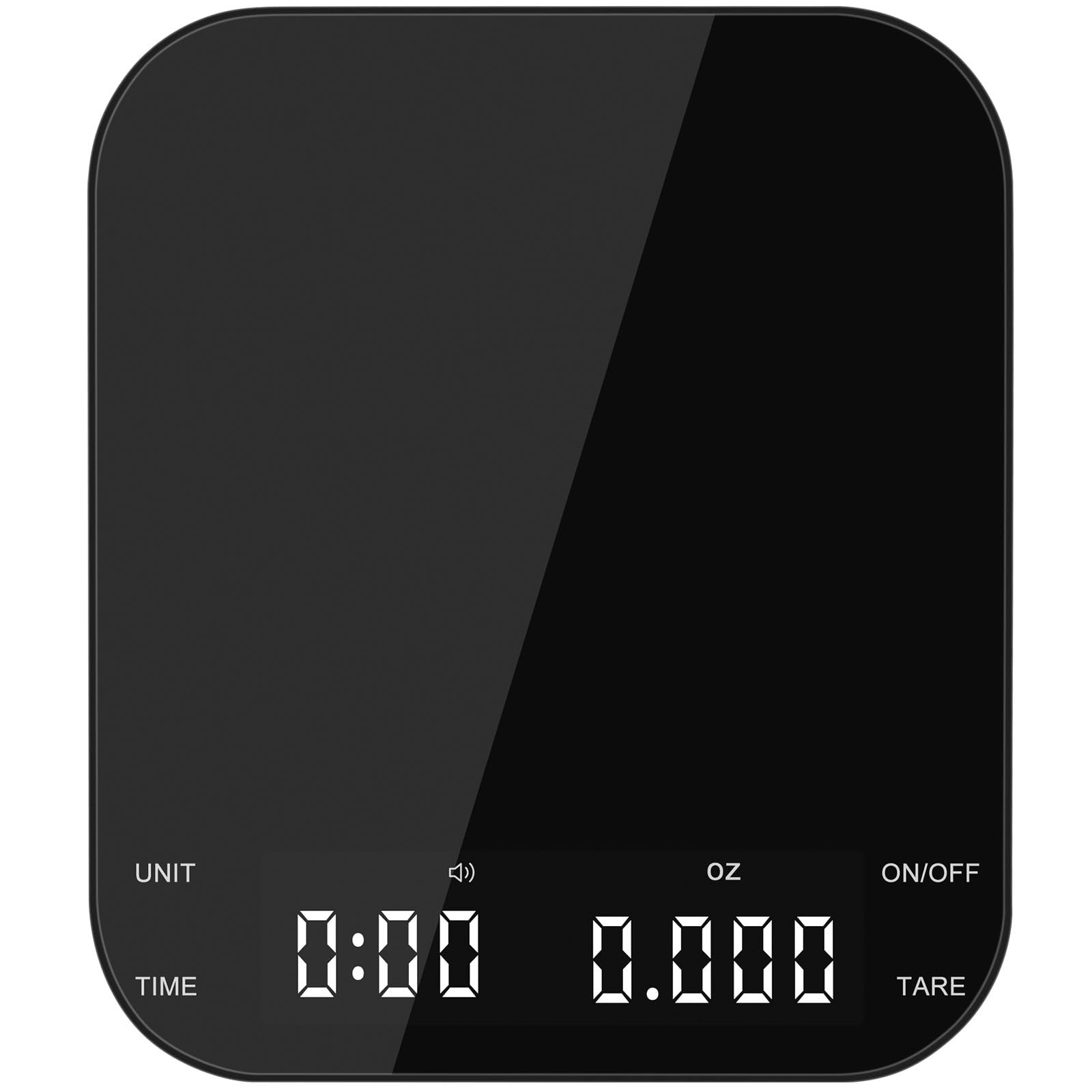 Coffee Scale with Timer, Kitchen, Digital, Rechargeable, Glass Mirror Design, for Pour-Over Baris... | Amazon (US)