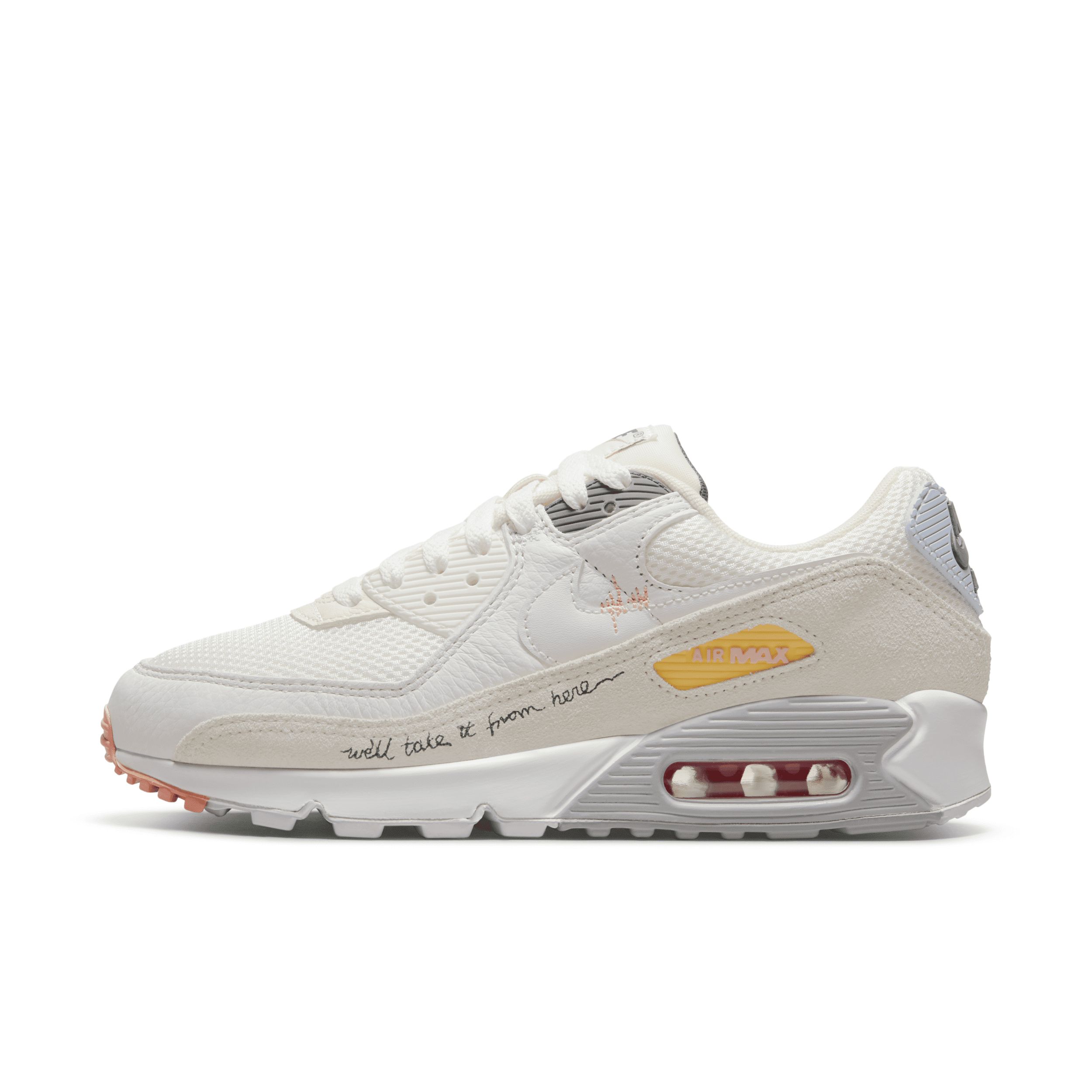 Nike Women's Air Max 90 Shoes in White, Size: 11 | DV2188-100 | Nike (US)