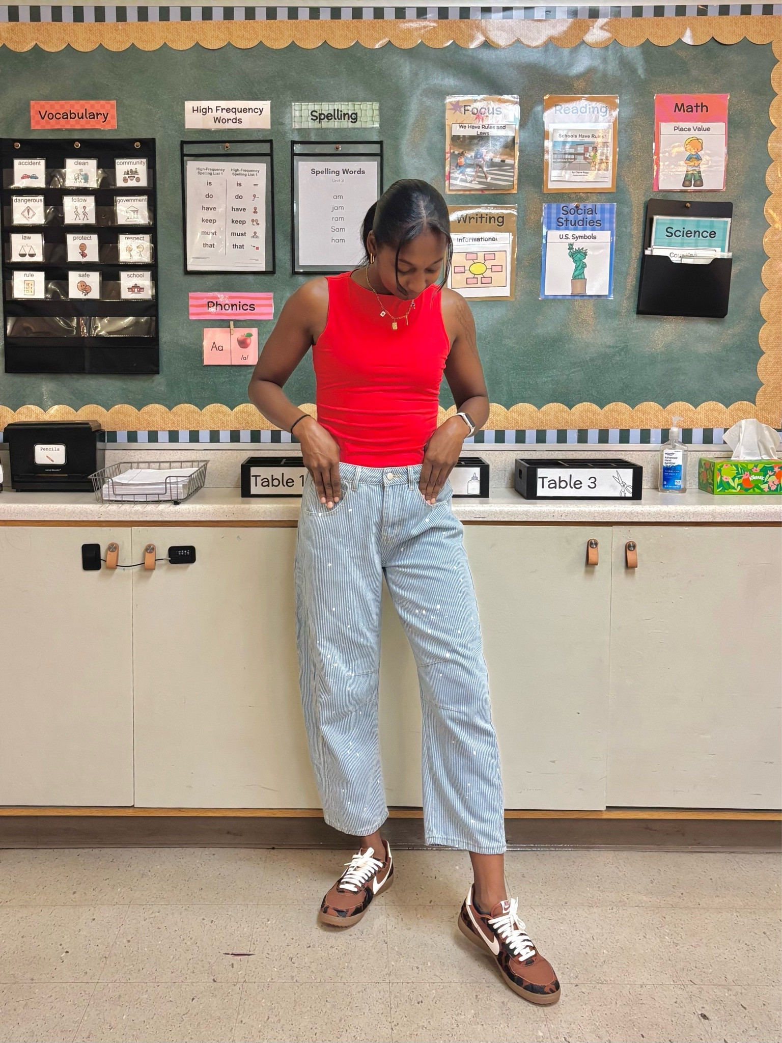 Simple teacher ootd

#LTKootd