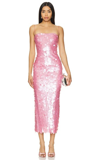 Phoenix Dress in Anmones Roses | Revolve Clothing (Global)