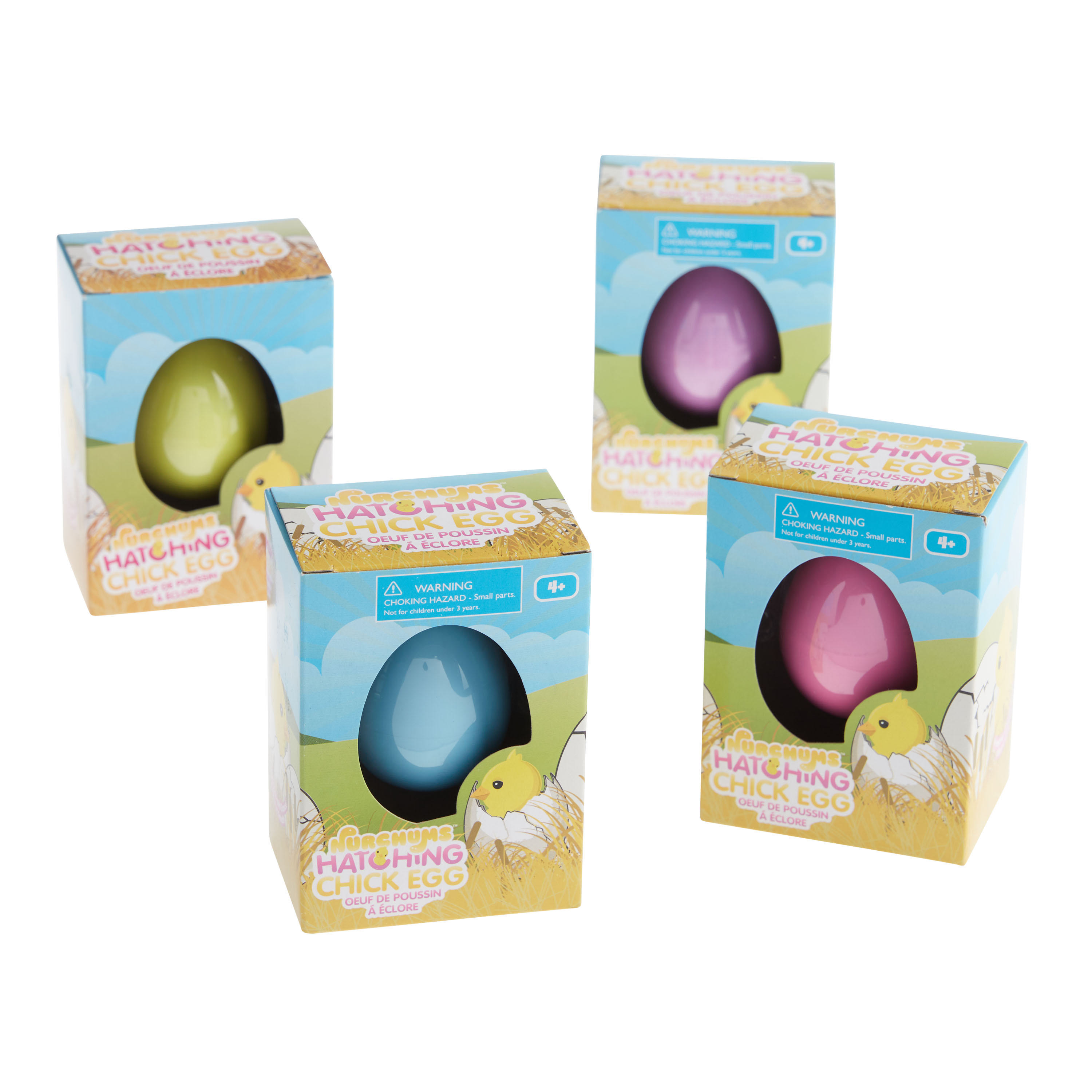 Nurchums Hatching Chick Easter Egg Set of 4 | World Market