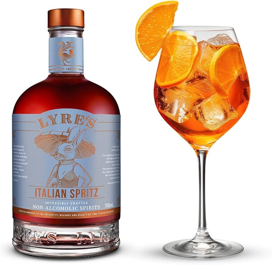 Lyre's Italian Spritz Non-Alcoholic Spirit - Bitter Orange Spritz Style | Award Winning | 700ml | Amazon (US)