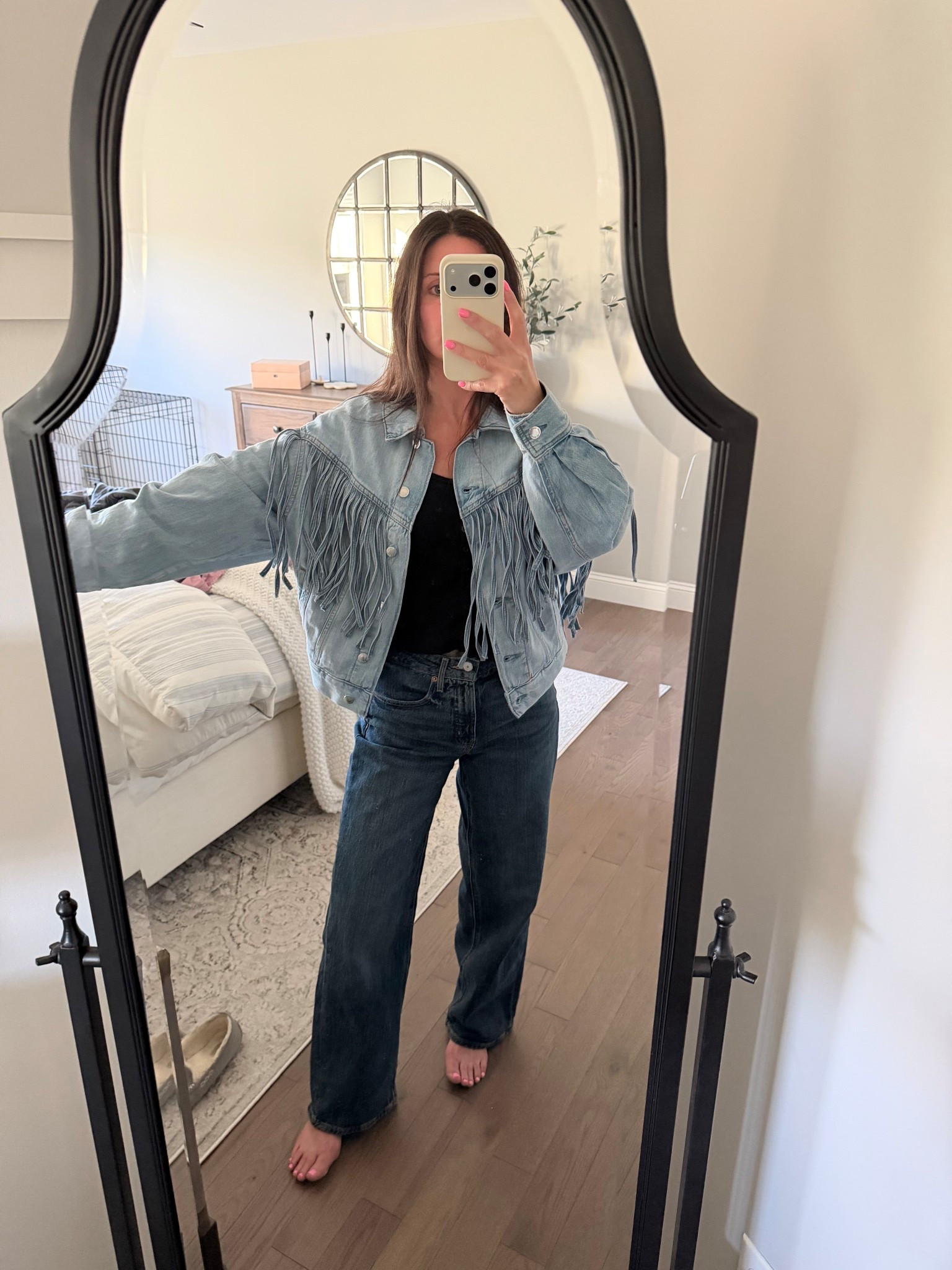 Women’s clothing 
Fringe jacket 
Target finds 

