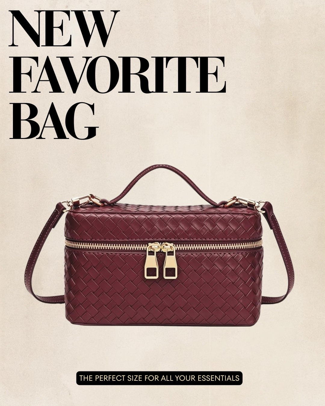 Scroll to shop! ✨

Found your new favorite fall bag 🍷 This burgundy woven handbag has the luxe look, rich fall color, and perfect everyday size for all your essentials.

burgundy handbag, burgundy purse, burgundy crossbody bag, woven handbag women, woven leather look bag, burgundy woven bag, wine red handbag, fall handbags 2026, fall bag trends, burgundy accessories, designer inspired handbag, luxe looking handbag, everyday crossbody bag, small top handle bag, fall fashion accessories, kirasfashionfinds

Color: Burgundy/Wine

📲 Download the FREE LTK app & follow @kirasfashionfinds

#LTKSeasonal #LTKOOTD #LTKPetite