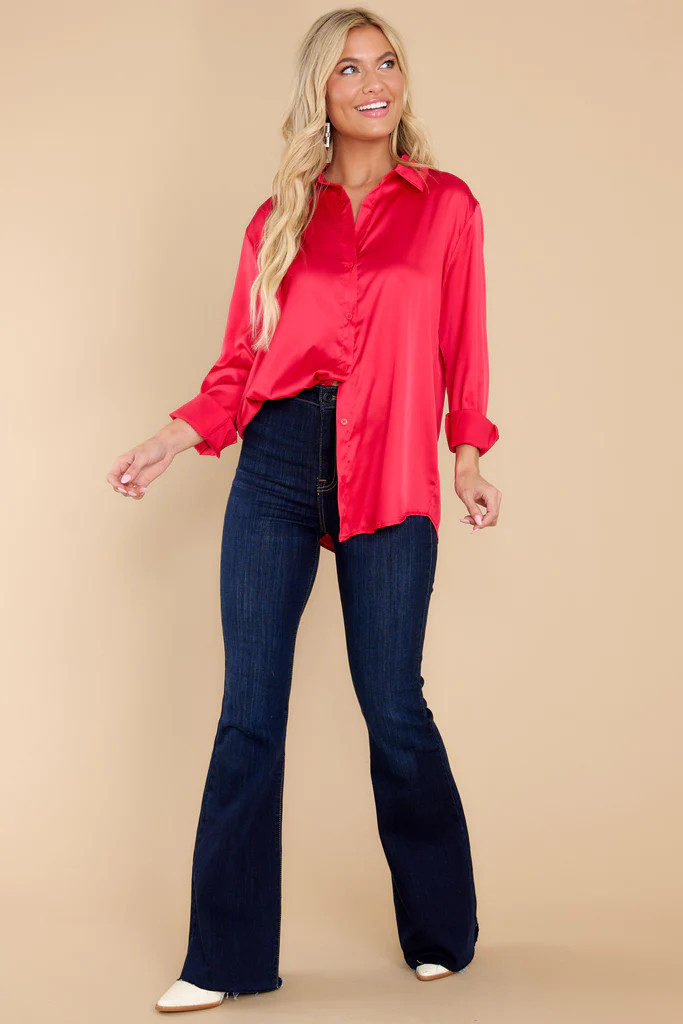 Whirlwind Passion Ruby Red Top | Red Dress 