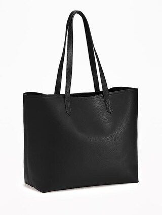 Faux-Leather Tote for Women | Old Navy US