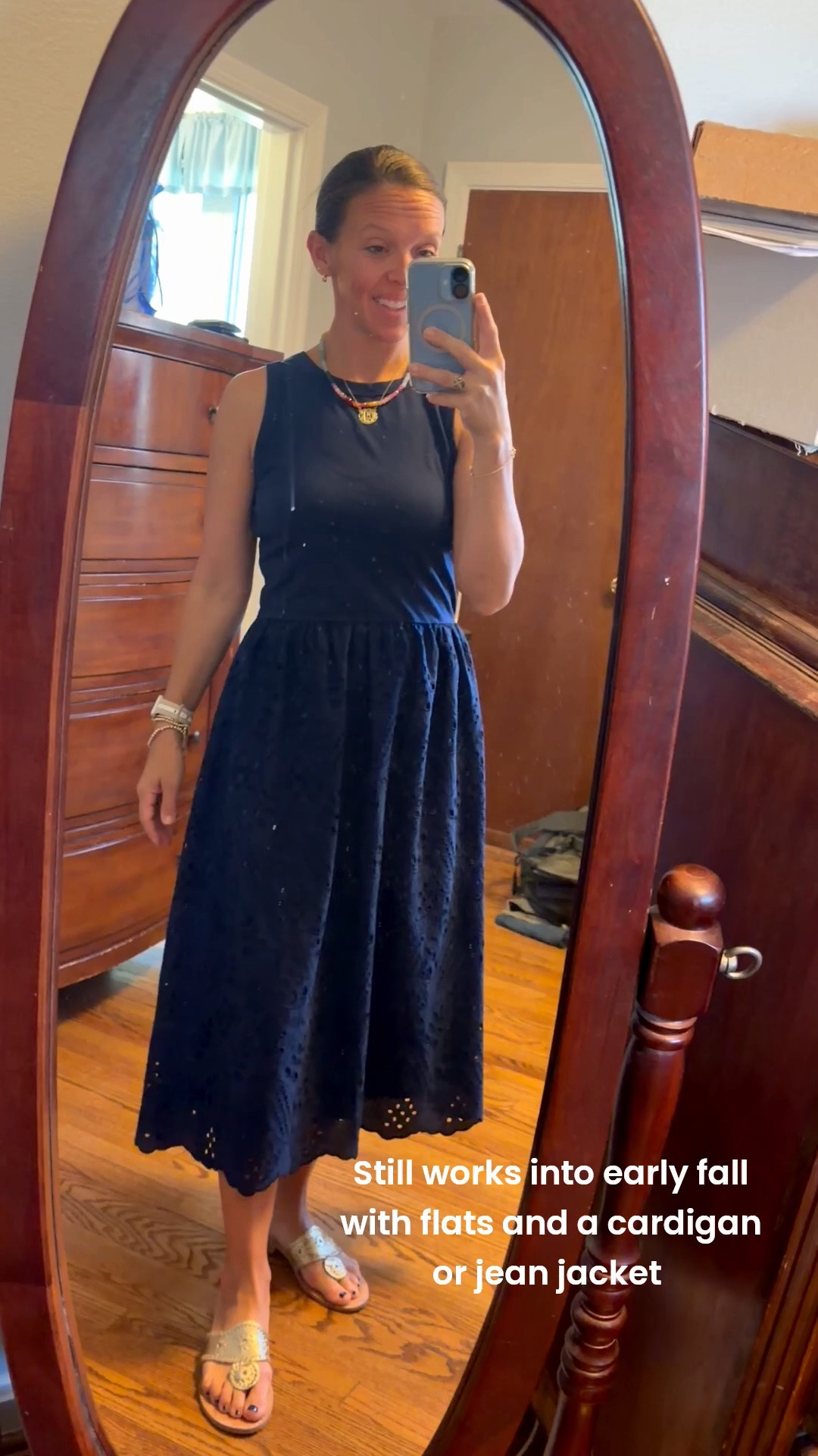 This dress always makes me feel so good and put together. It has such a flattering and comfortable style that is classic and feels effortless. 



#dress #eyeletdress #eyeletmaxi #amazon #LTKSaleAlert
@Etsy     @Quince    
#LTKSeasonal #LTKOver40 #LTKU