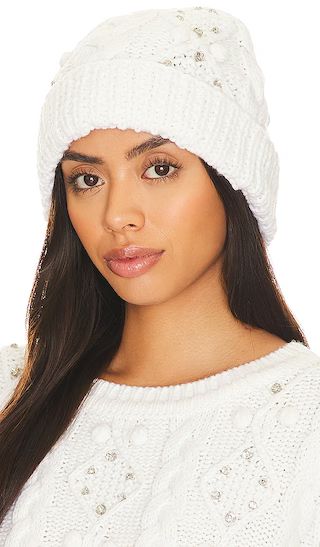 Evia Hat in Ivory | Revolve Clothing (Global)
