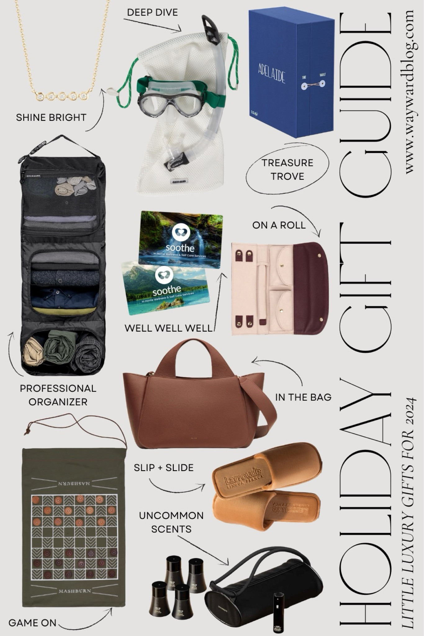 2024 Gift Guide: Little Luxury Travel Gifts

Except in my world, everything is under $800 (and most things are under $200!). Find all the details over at waywardblog.com



#LTKSeasonal #LTKGiftGuide #LTKHoliday