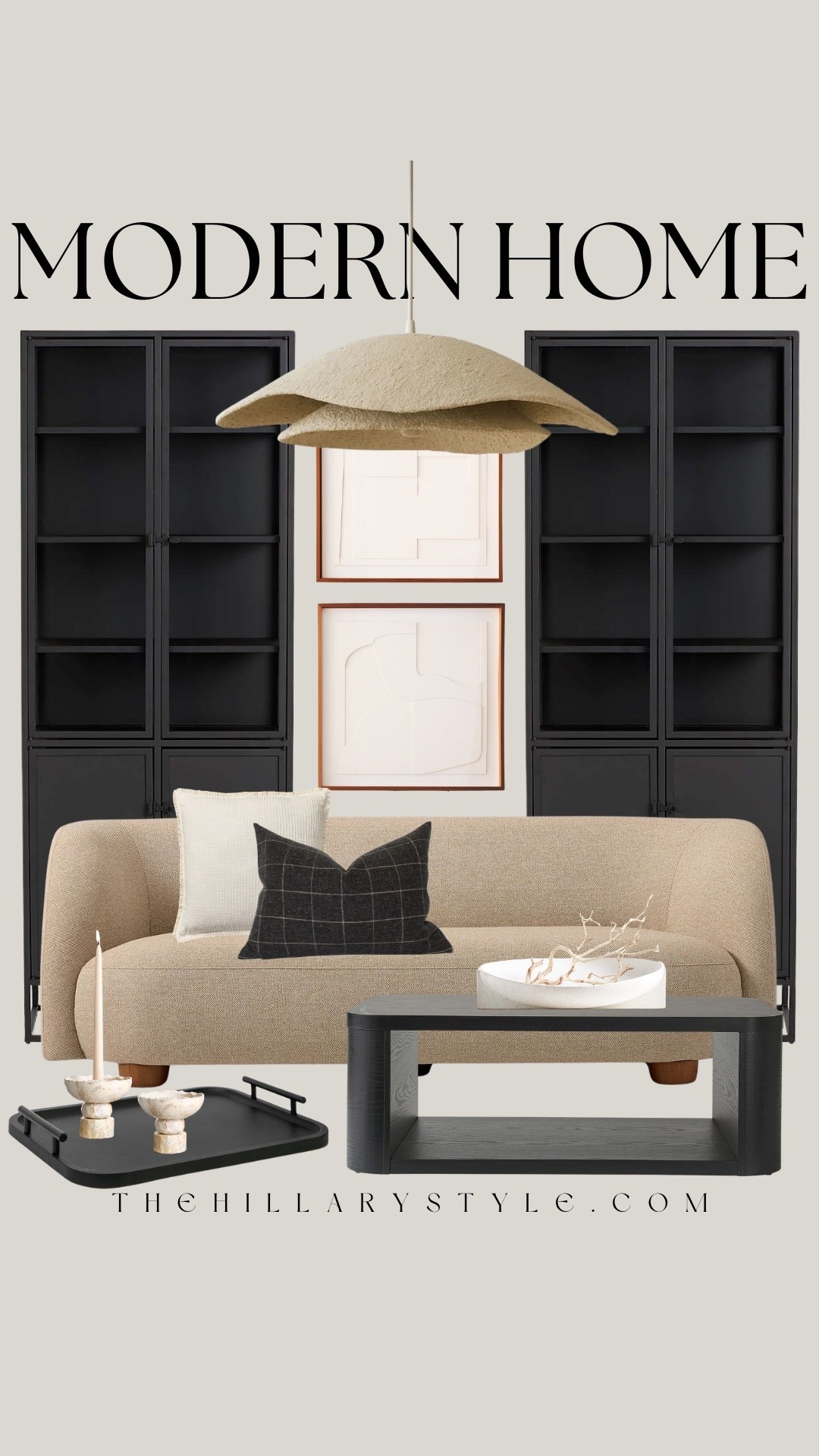 Modern Organic Living Room Inspo

Transform your space with these modern neutral living room essentials. This curated look blends "Quiet Luxury" with organic textures to create a home that feels both elevated and emotionally grounding. From the sculptural curves of the bouclé sofa to the bold contrast of the black iron arched cabinets, this design is all about balance—where soft, warm neutrals meet clean, sophisticated lines. Perfect for creating a serene, timeless aesthetic that is 2026-ready.

#TheHillaryStyle #OrganicModern #QuietLuxury #NeutralHome #LivingRoomInspo #ModernClassic #InteriorDesign2026 #HomeDecorTrends #MinimalistInterior #StudioMCGeeStyle #LTKhome #PinterestHome


#LTKSeasonal #LTKmomlife #LTKHome