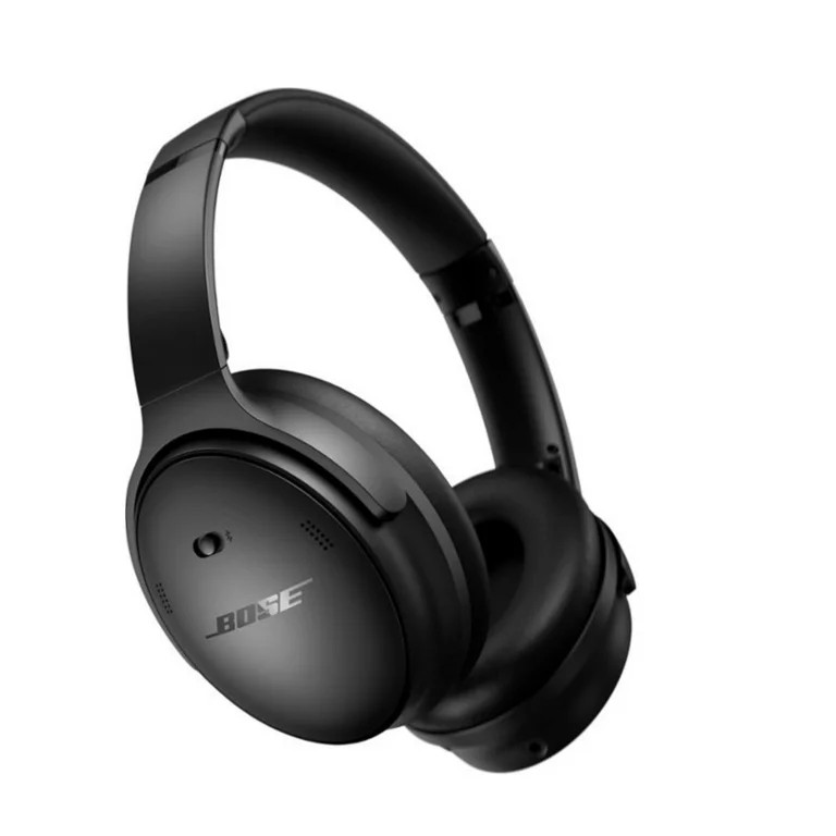 Bose 884367-0100 QuietComfort Wireless Noise Cancelling Over-the-Ear Headphones - Black | Walmart (US)