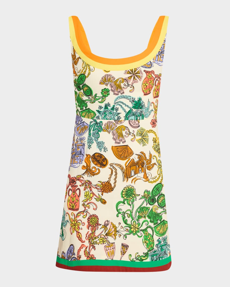 ALEMAIS Fiesta Mini Dress | Neiman Marcus