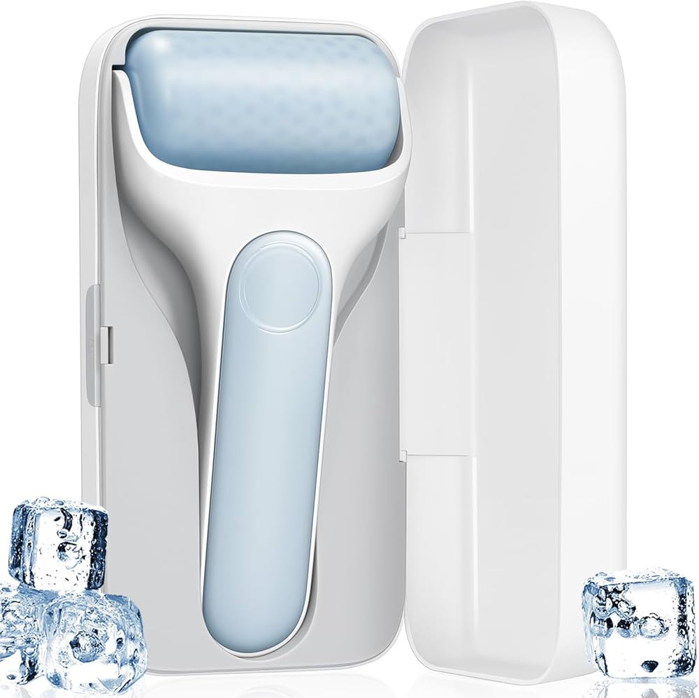 MORGLES Ice Roller for Face, Premium Facial Roller for Puffiness, Dark Circles and Lymphatic Drai... | Amazon (US)