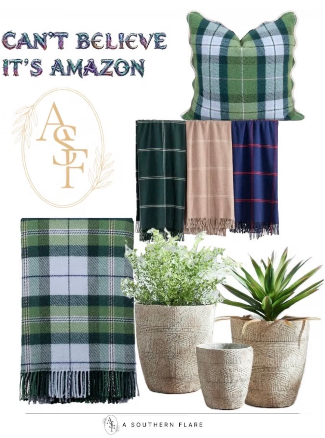 Stay cozy and stylish with these amazing wool finds! Perfect for any home. #WinterWarmth #AmazonFinds / home accents