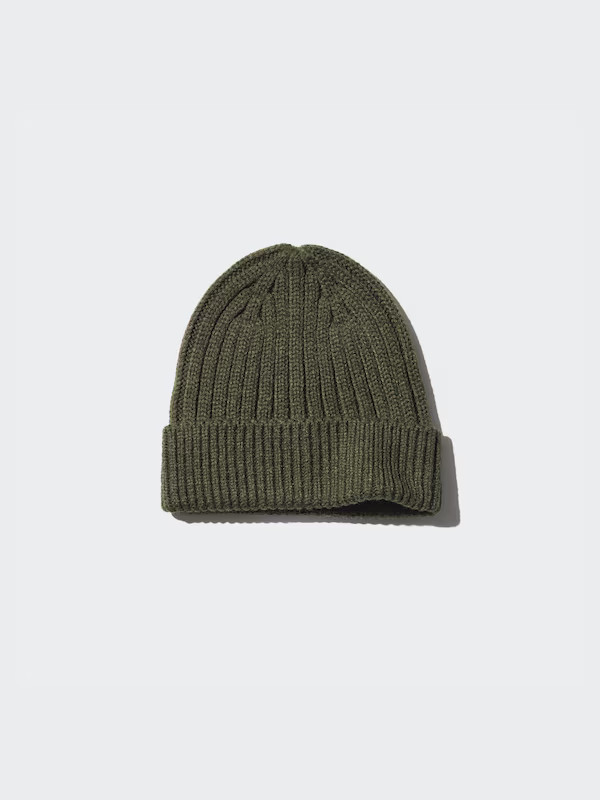 HEATTECH Ribbed Beanie | UNIQLO (US)