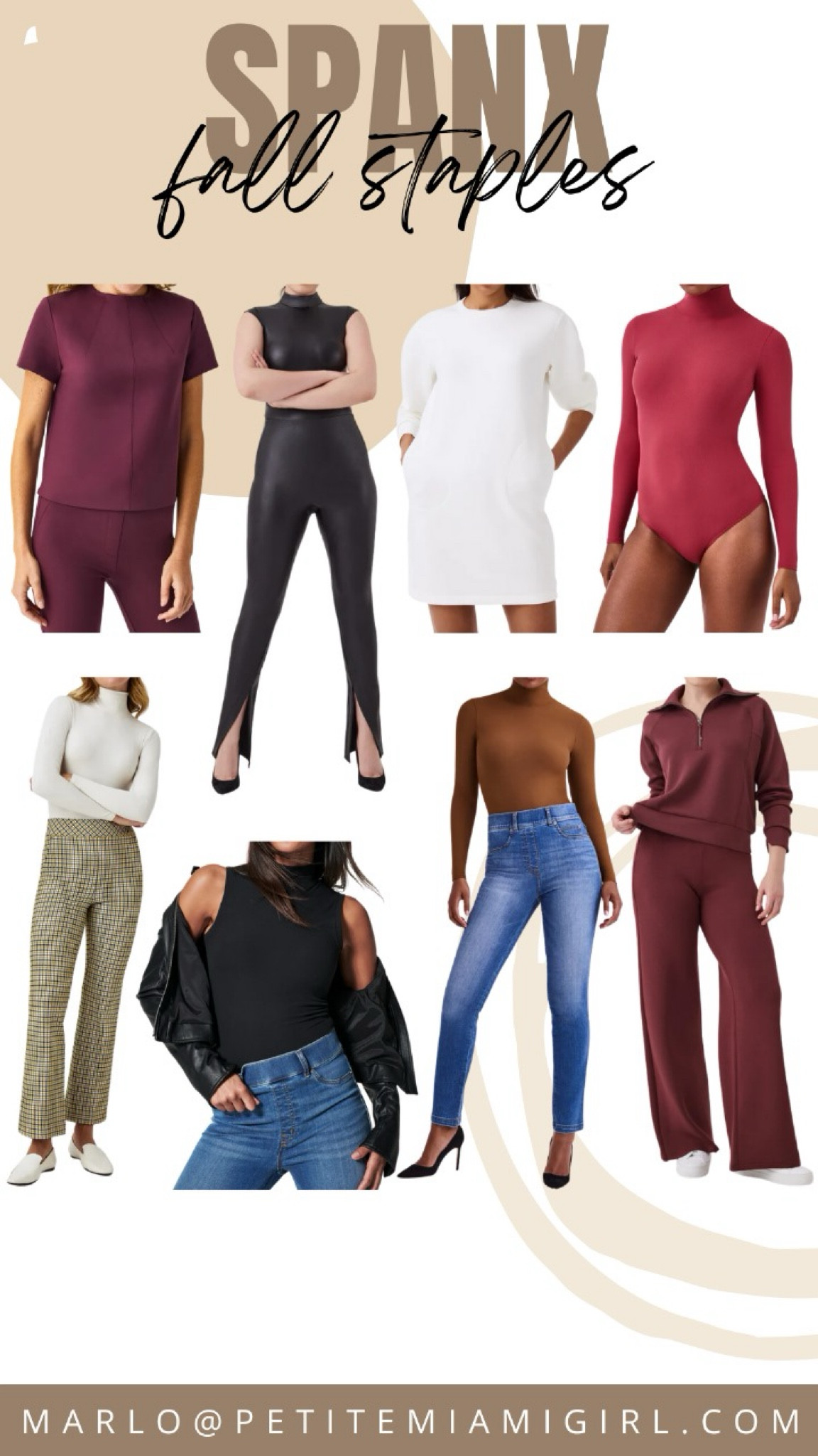 Spanx fall staples.

#LTKSeasonal #LTKworkwear #LTKstyletip