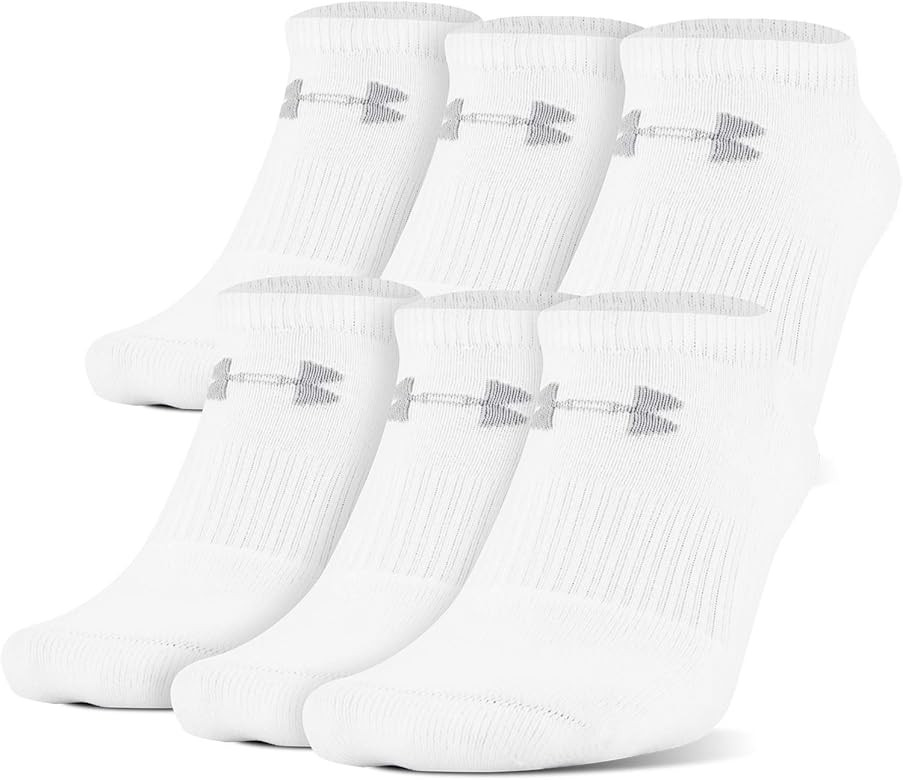 Under Armour unisex-adult Charged Cotton 2.0 No Show Socks, 6-pairs Under armour charged cotton 2... | Amazon (CA)