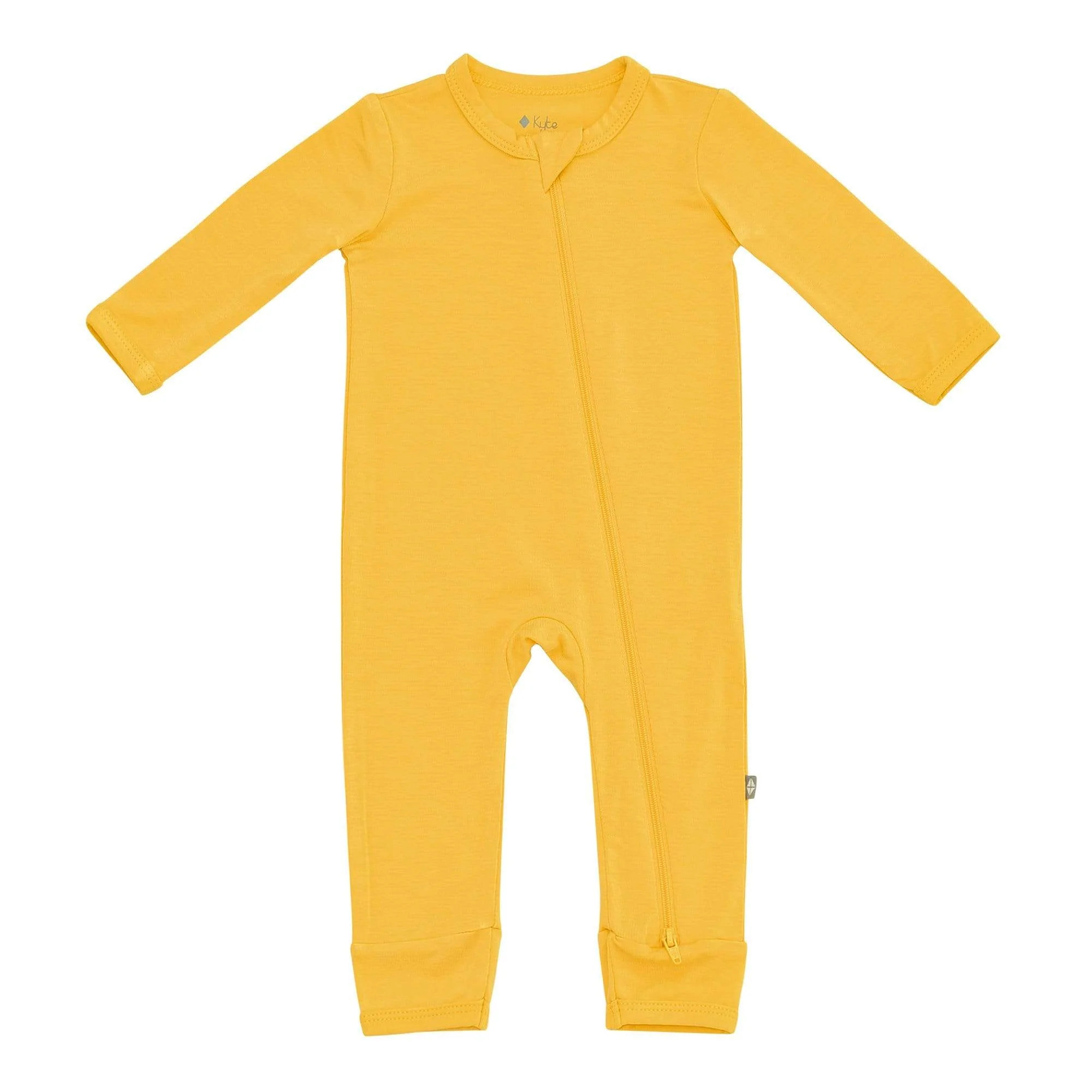 Zippered Romper in Pineapple | Kyte BABY