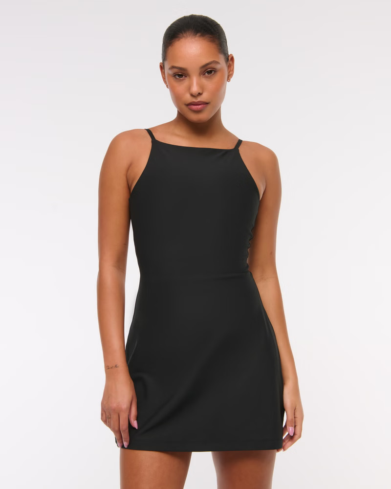 YPB sculptLUX Apron Dress | Abercrombie & Fitch (US)