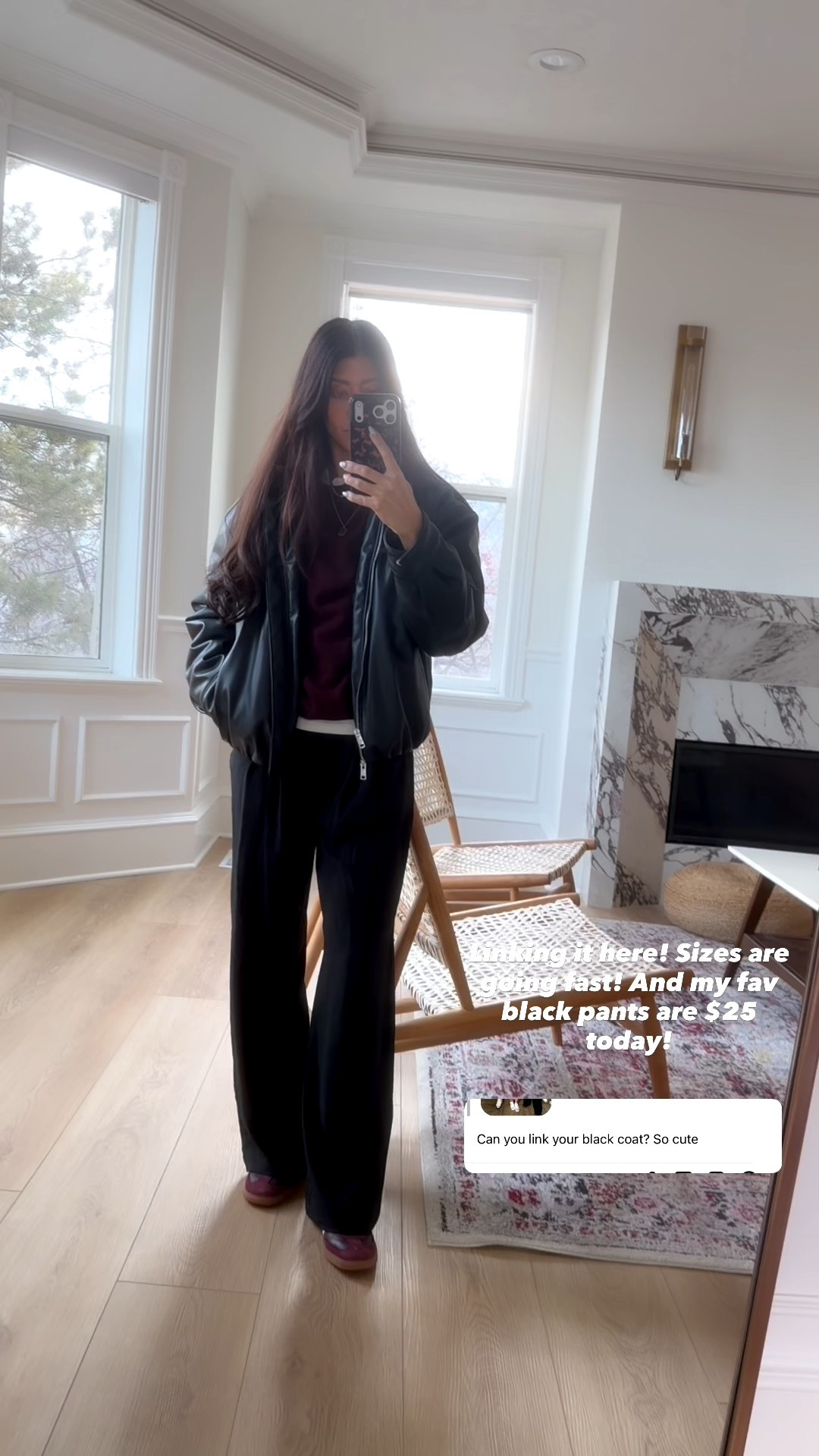 I have the size small in jacket and xs in pants! 