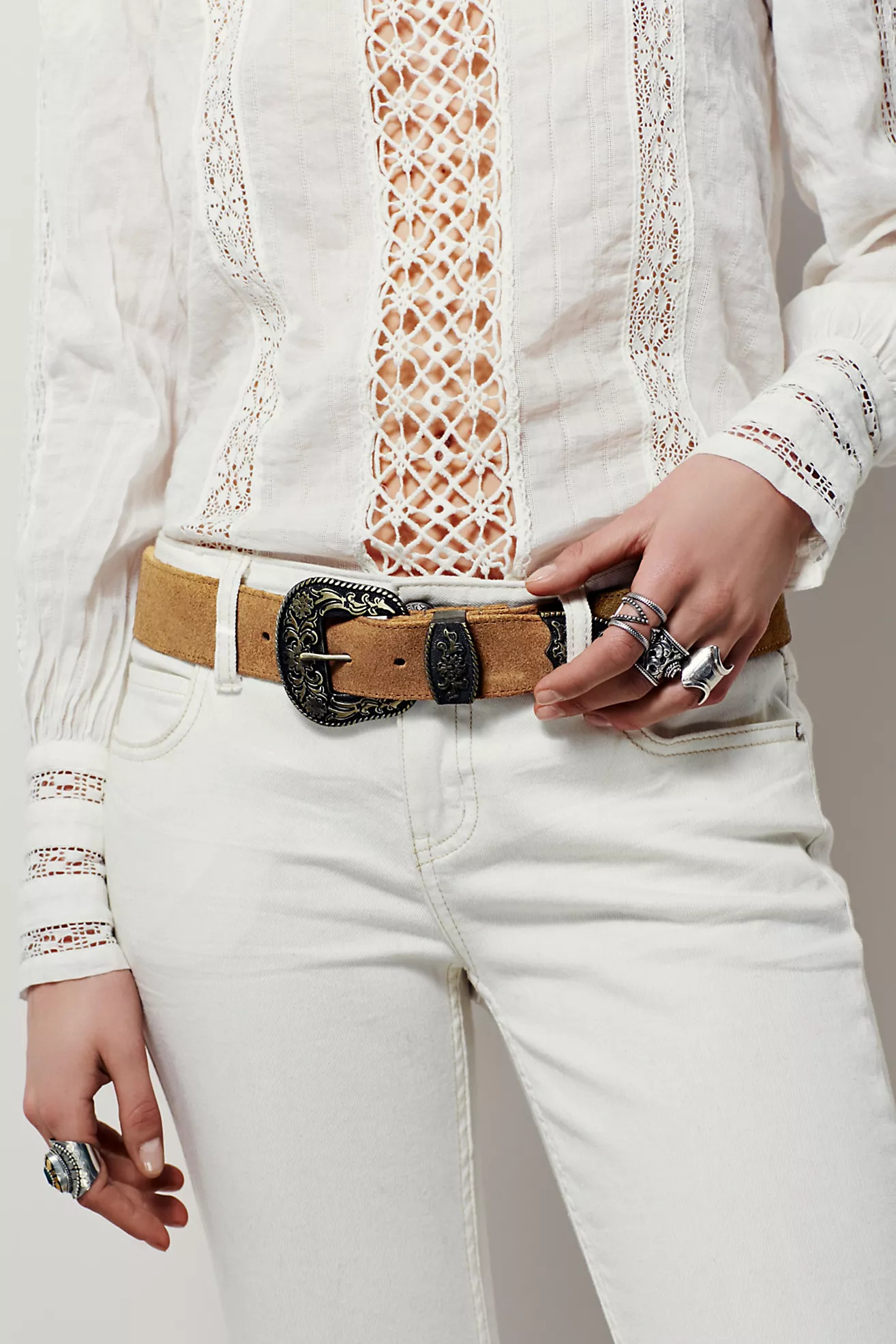 Black Rock Western Belt | Free People (Global - UK&FR Excluded)
