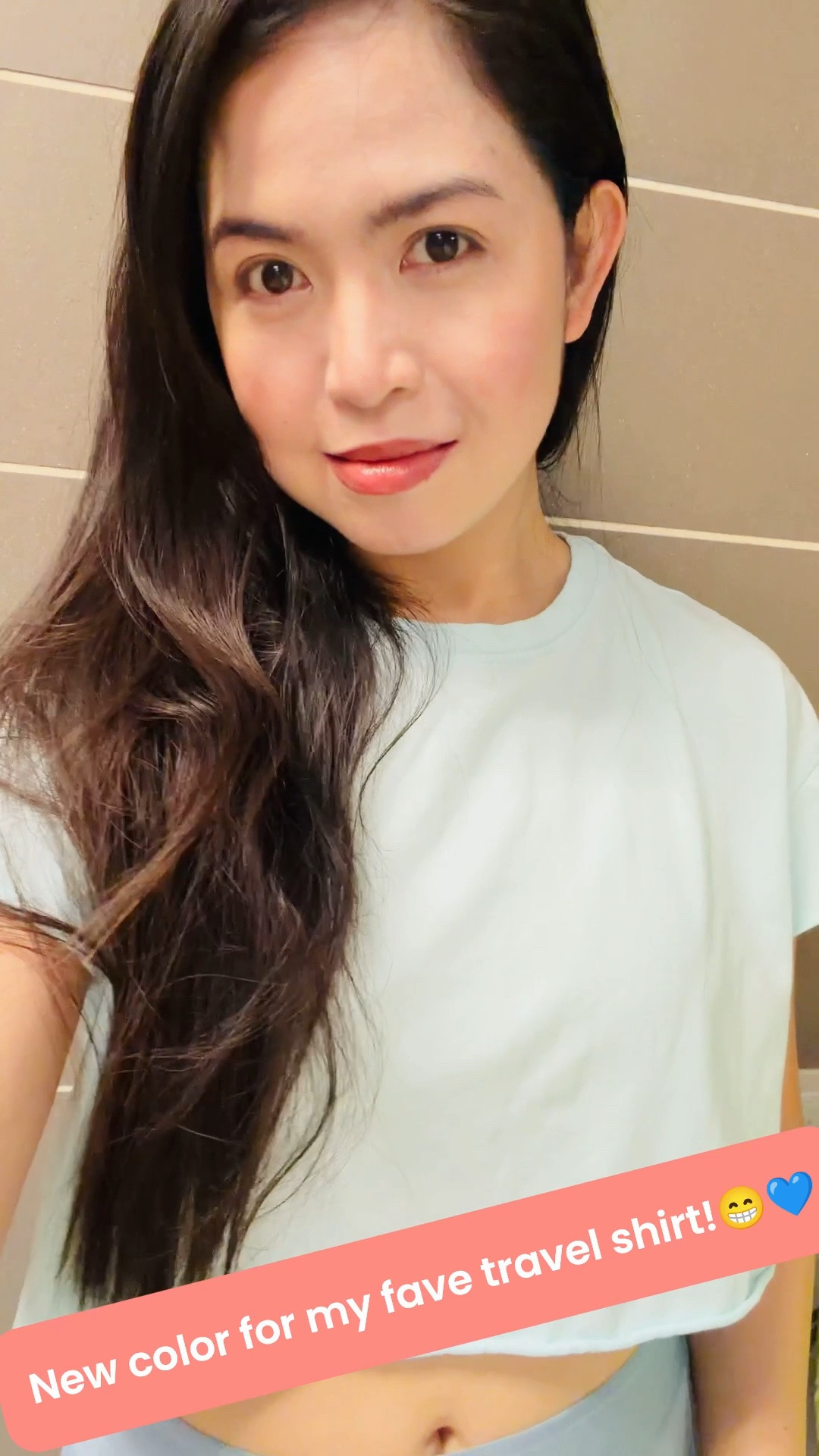 My fave color of the season!😊💙🤗This shirt is under $50 and one of my fave travel shirts😀Wearing a size M so it’s not a bit cropped I’m usually an XS with this brand😉Also new, is Navy and comes in so many other colors!😍This  skirt is so comfy tennis or anything else👏👏

#ltkfindsunder100 #gymoutfit #summerstyle #ltkstyletip #croppedtee @Alo Yoga #ltkfindsunder50 #blue #pastelblue #tennisskirt #summerstyle #gymstyle #tshirt

#LTKSeasonal #LTKActive #LTKTravel #LTKootd
