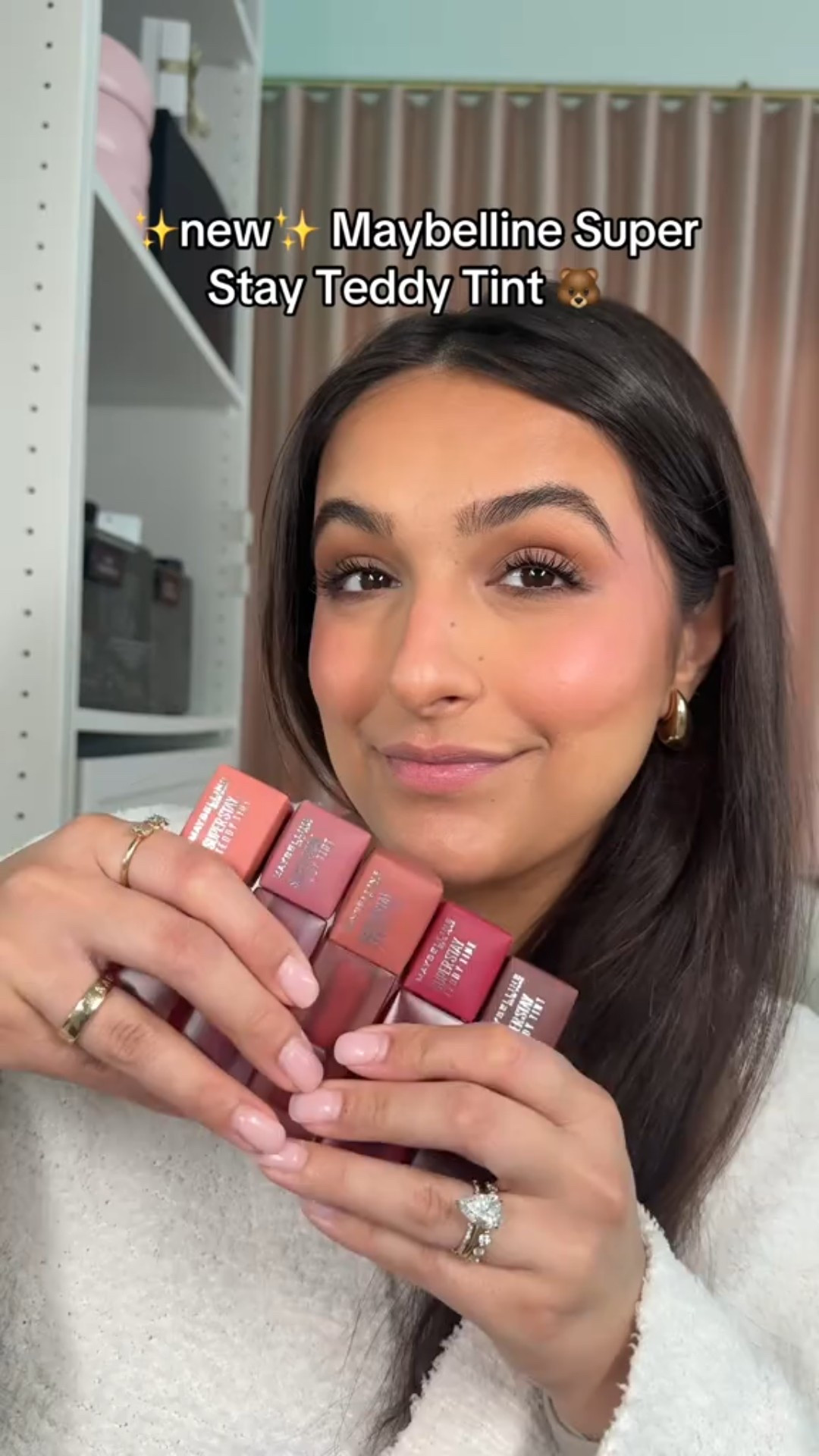 Trying out five shades of the new Maybelline Super Stay Teddy Tint🧸❤️

I tried shades: current mood, skinny dip, knee high,wild at heart, and mascara tear! 

Which one is y’all’s fave? ✨

#LTKFindsUnder50 #LTKBeauty #LTKStyleTip