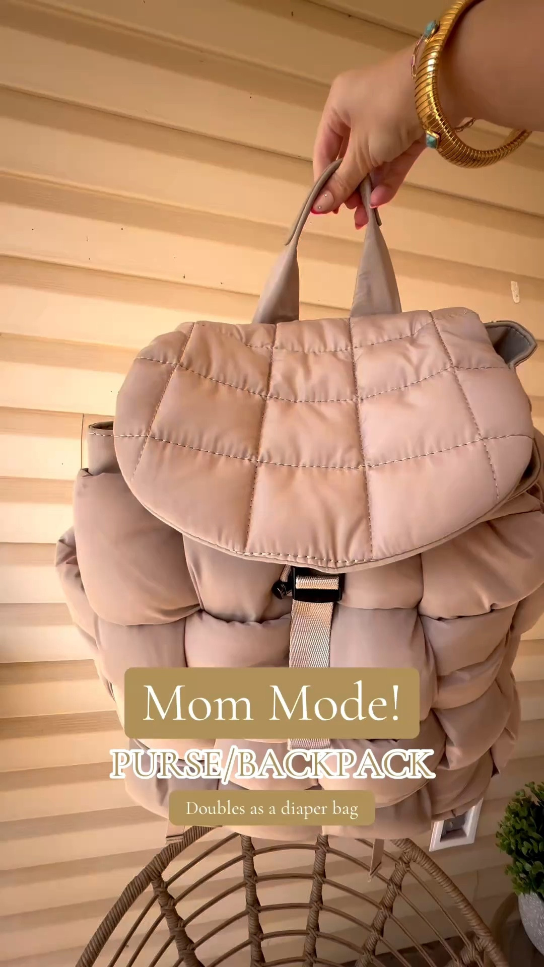 Cutest puff backpack! Perfect for on the go moms. 

#LTKmomlife