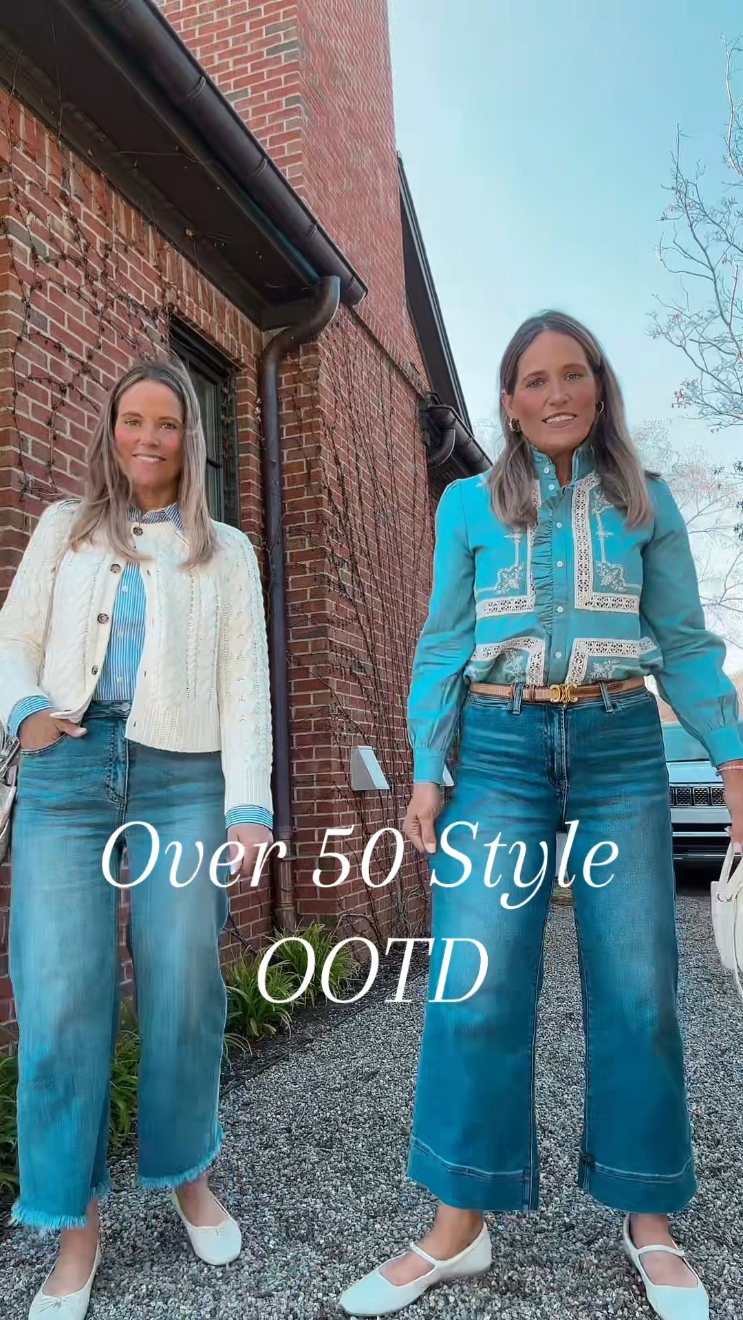 Lunch with dad ootd! 

#LTKover40 #LTKmidsize

#LTKVideo