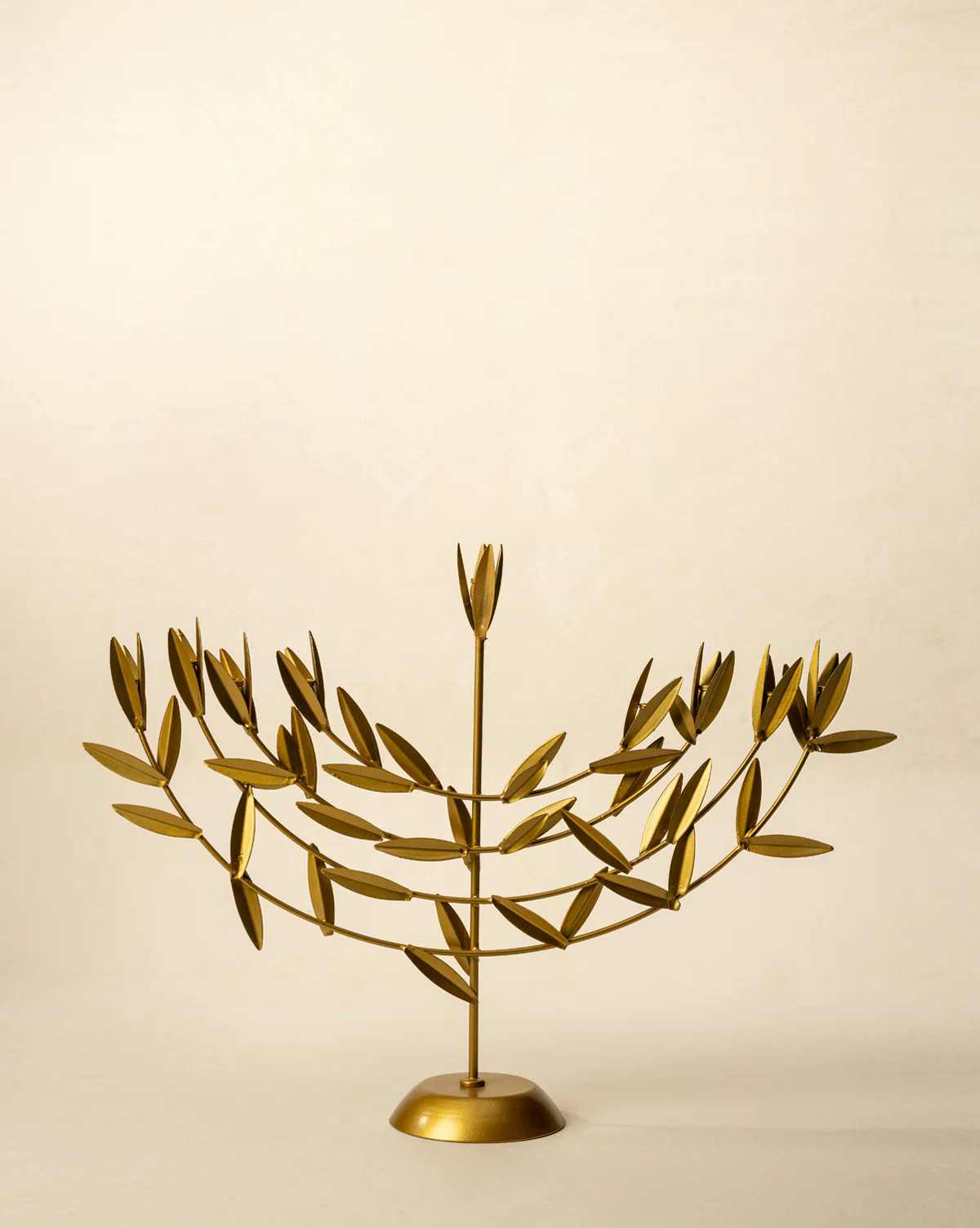 Gold Leaf Menorah | McGee & Co. (US)