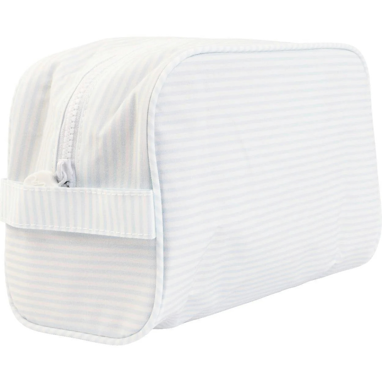 The Dopp Kit in Light Blue Stripe | Maisonette