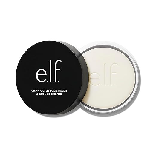 e.l.f. Clean Queen Solid Brush & Sponge Cleaner, Cleanses Face & Eye Makeup Brushes & Sponges, No... | Amazon (US)