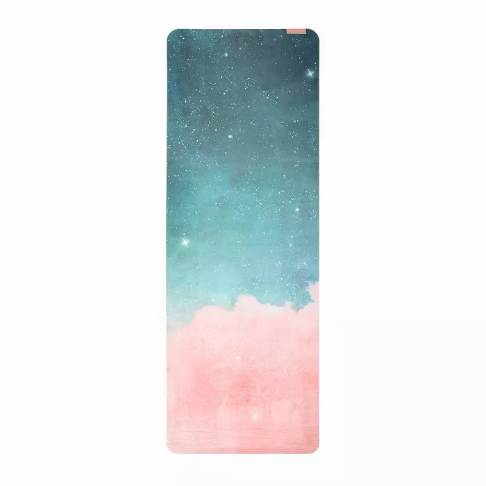 Blogilates Vegan Suede Yoga Mat with Design - (6mm) | Target