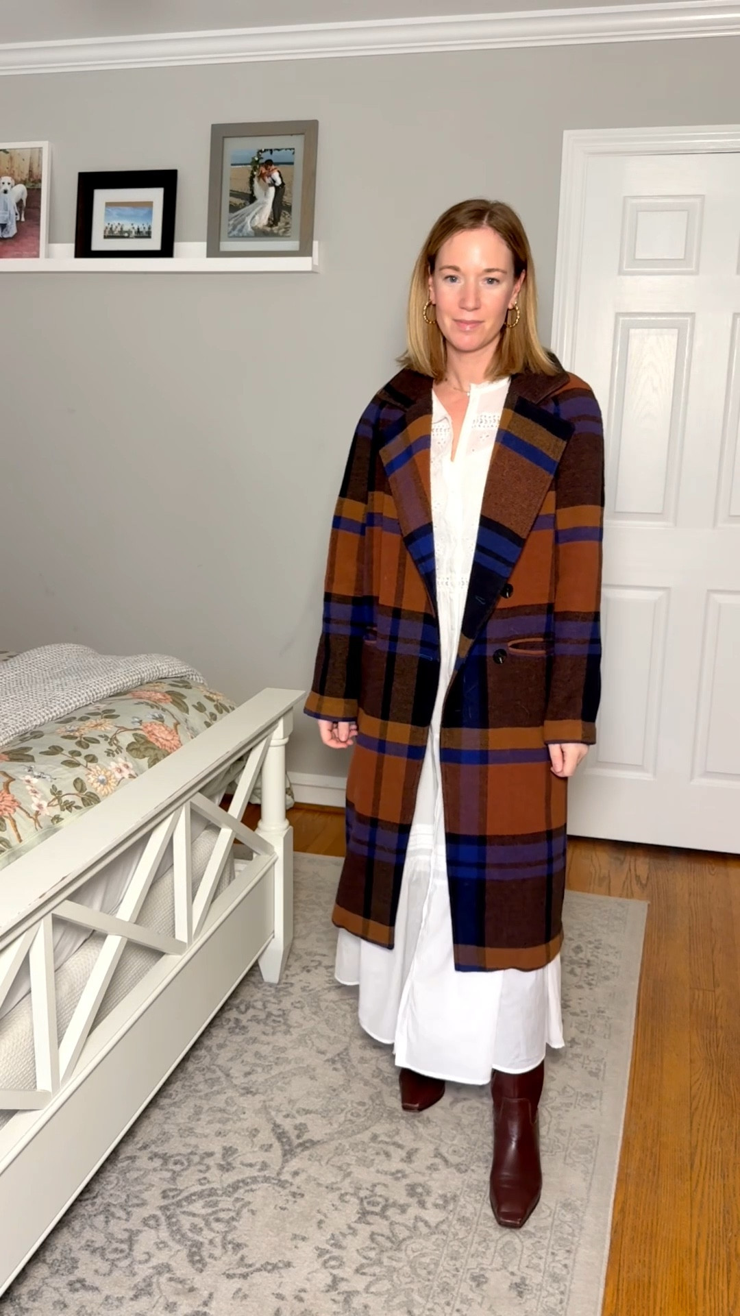 💜Today’s church outfit💜
You can easily pair a white maxi dress with boots and a coat for winter and easily transition it to spring/summer with flats & sandals. 

Church outfit | church styling | church outfit inspo | ootd#LTKFindsUnder50

#LTKootd