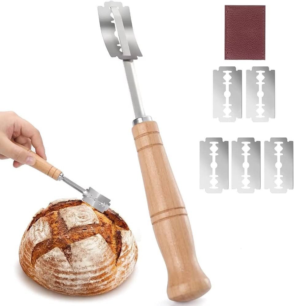 CUNSENR Premium Bread Lame Tool - Hand Crafted Bread Lame Dough Scoring Tool - Easy to Lame Bread... | Amazon (US)