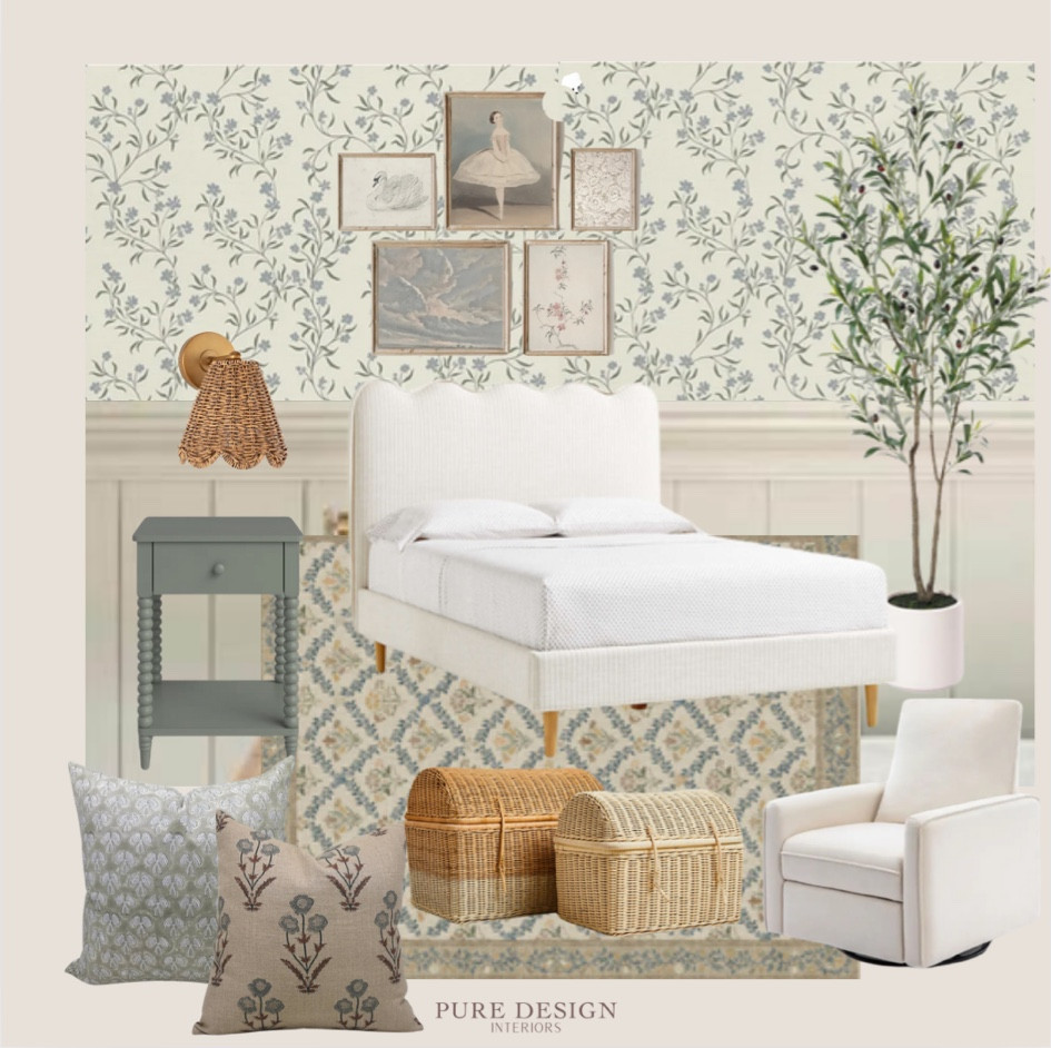 Client Request! Perfect little girls room! 