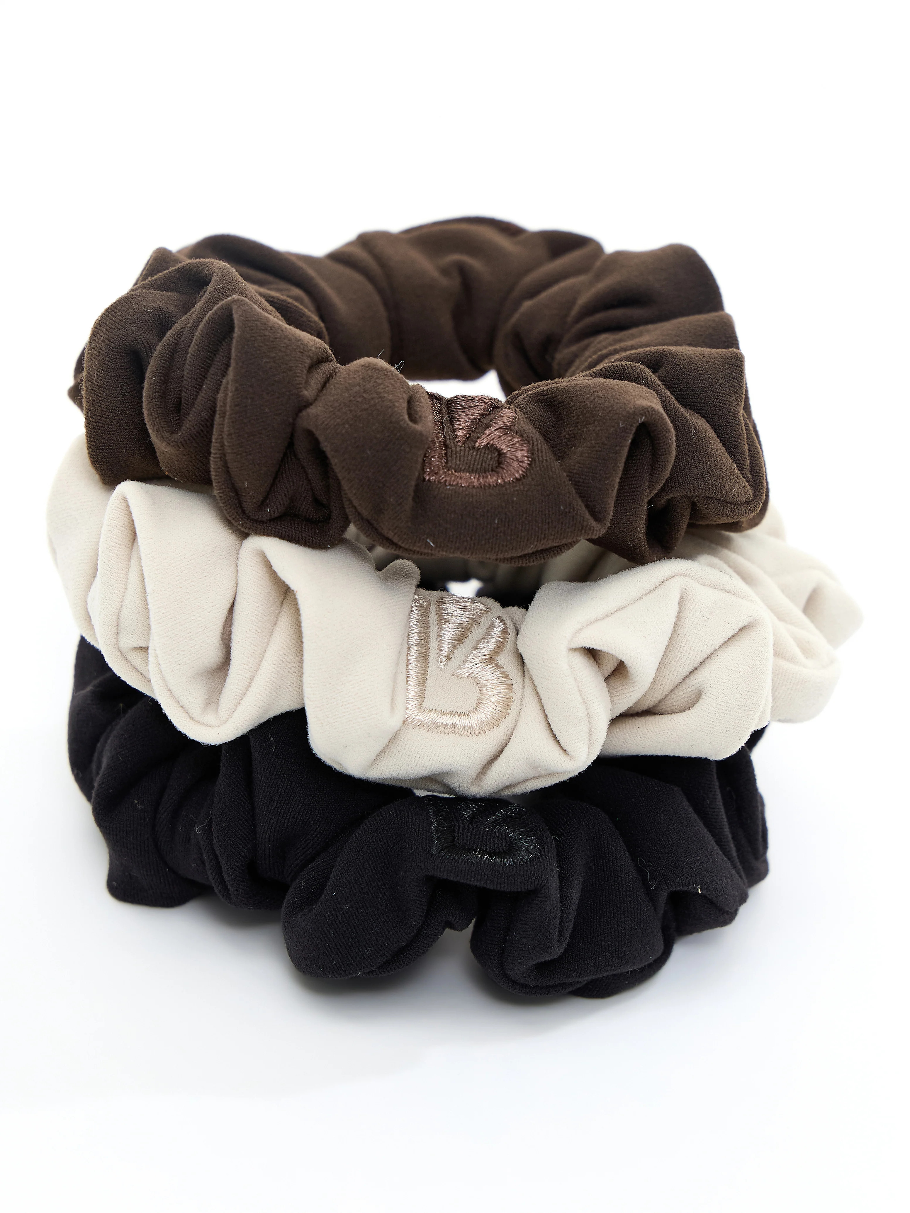 3 Pack NuBre Scrunchies - Core Color | Buffbunny