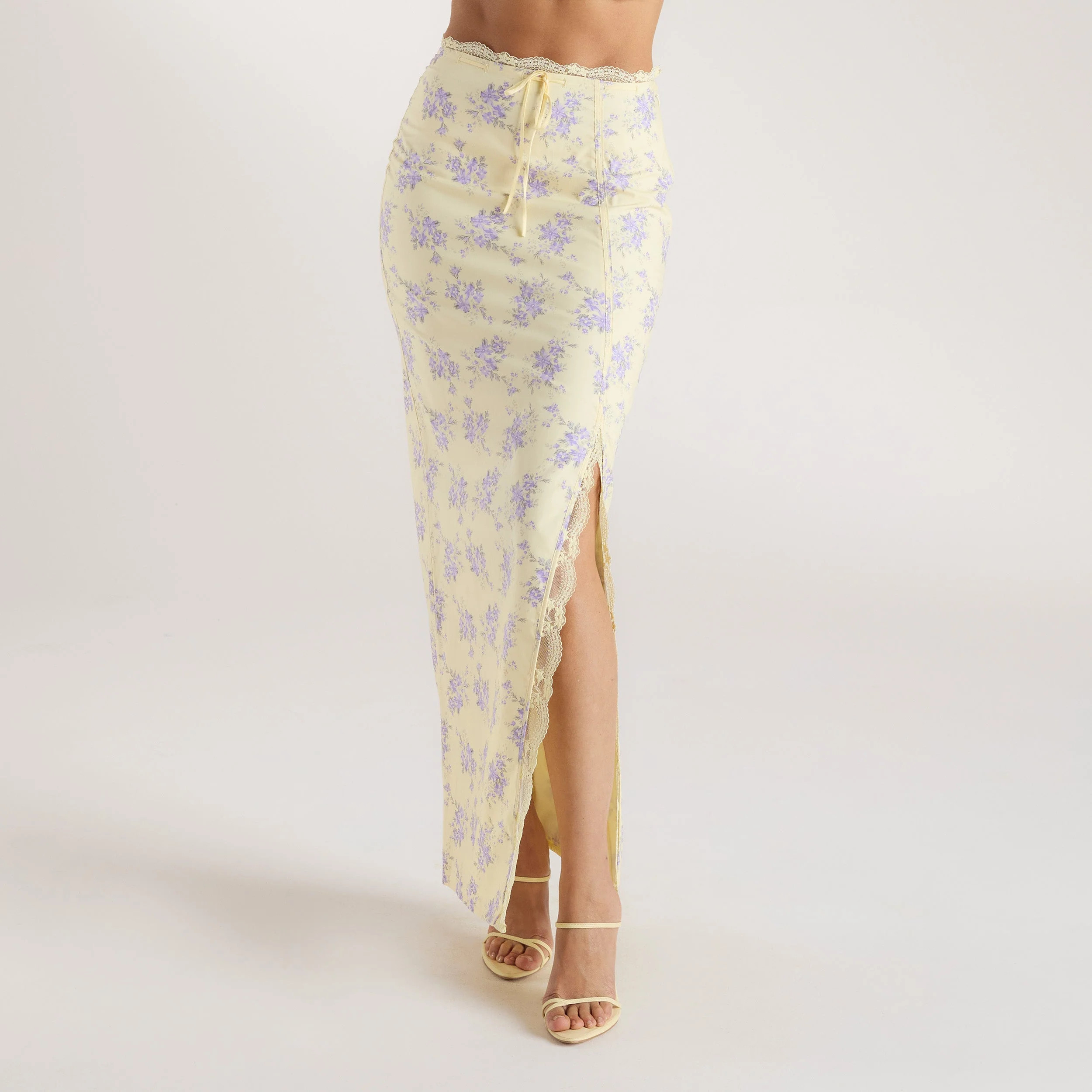 Eledora Maxi Skirt - Yellow | Lounge (US)