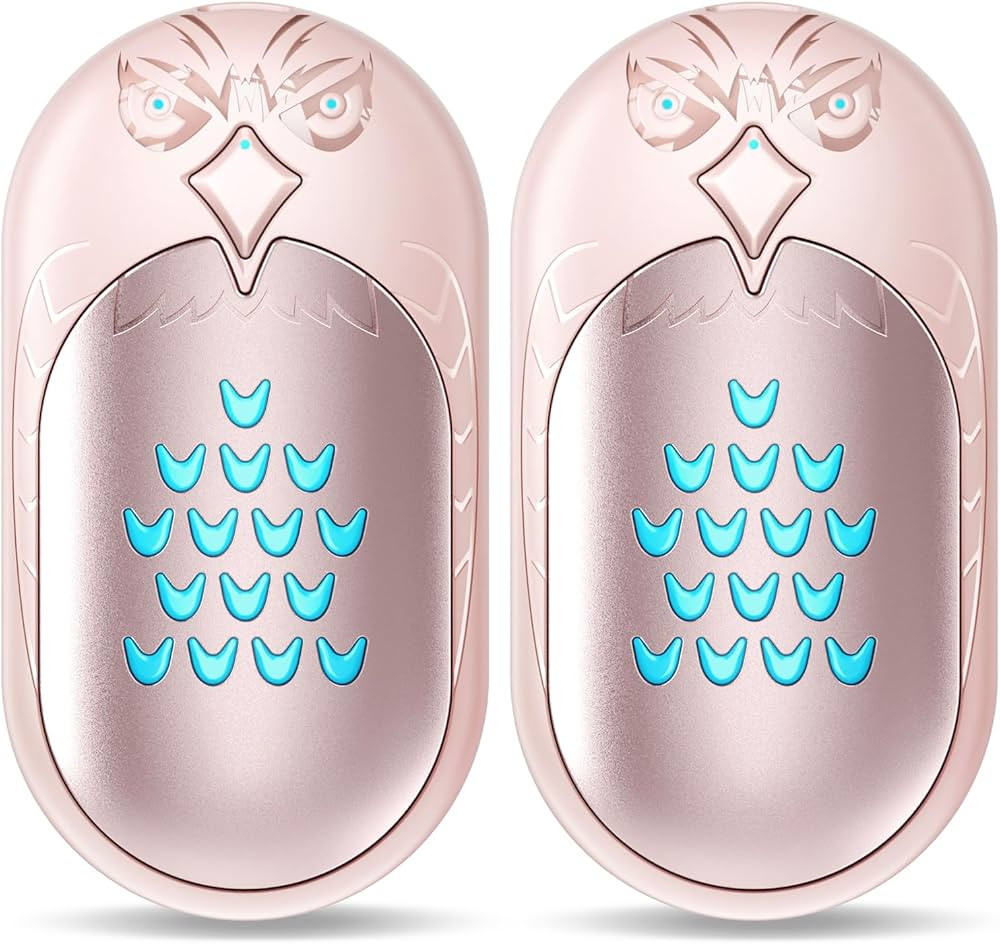 Hand Warmers Rechargeable, 2 Pack 6000mAh Electric Portable Heater, 20 Hrs Long Heating Hot Pocke... | Amazon (US)