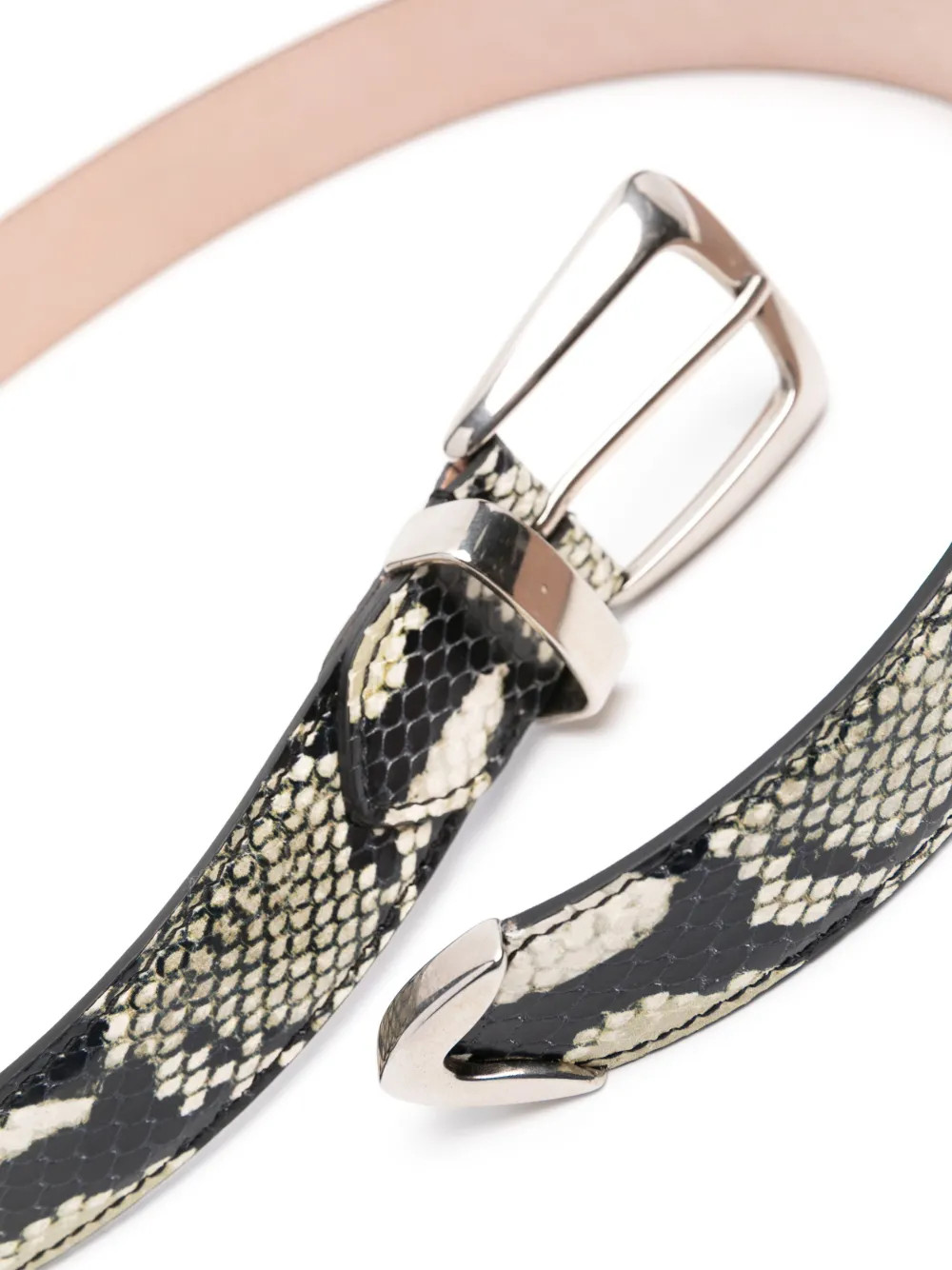 Benny snakeskin-effect belt | Farfetch Global