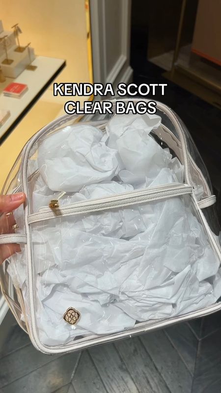Clear bags from Kendra Scott! These are perfect for game days/stadiums or concerts that have a clear bag policy! This collection comes with a belt bag, wristlet, backpack, and tote bag :)

#kendrascott #clearbag #concert #purse #beltbag #wristlet #backpack #backtoschool #gameday #sorority #schooloutfit #teacheroutfit 

#LTKunder50 #LTKBacktoSchool #LTKitbag