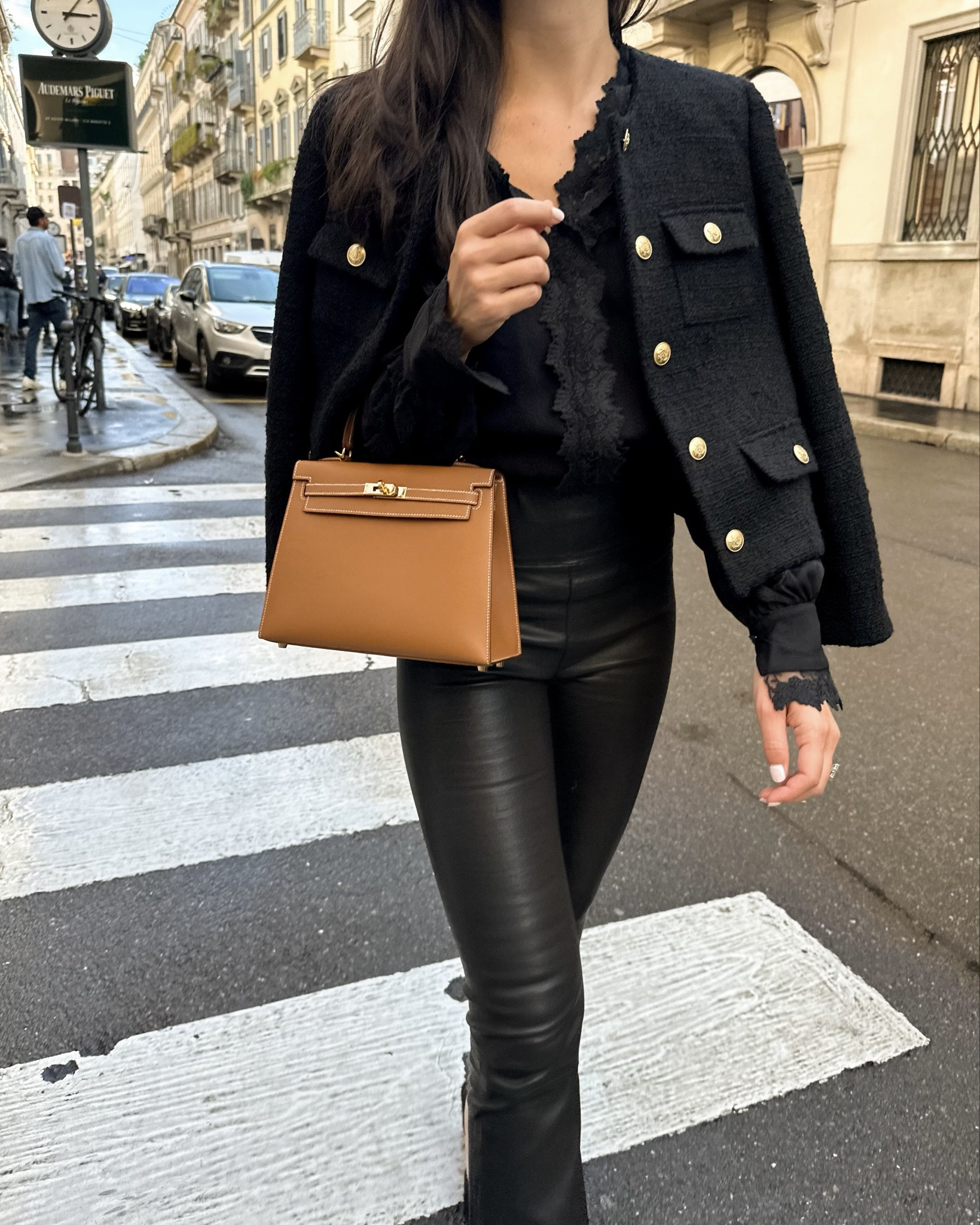 Lady jacket, Hermes Kelly 25 bag, fall outfit. 

#LTKItBag #LTKSeasonal #LTKStyleTip
