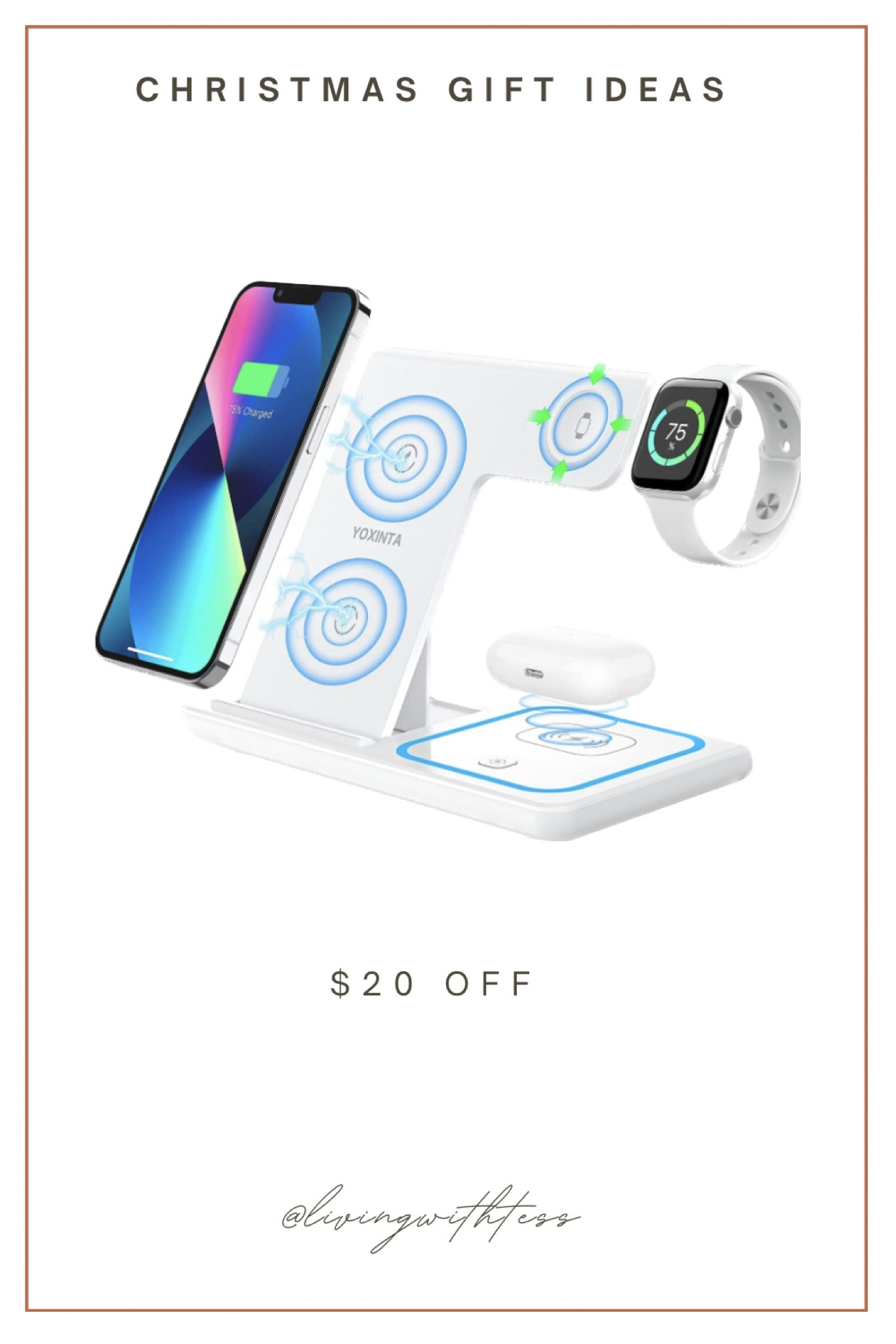 From what I’ve been hearing about postpartum, this charging station is something that would be extremely helpful for middle of the night feeds, so you’re not fumbling with a charging cord while half asleep. Definitely worth a purchase! #postpartum #newmom #giftsforher

#LTKGiftGuide #LTKsalealert #LTKunder50