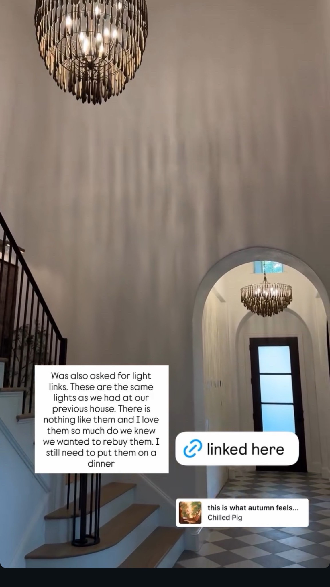 Entry way lighting! We have the antique bronze color 