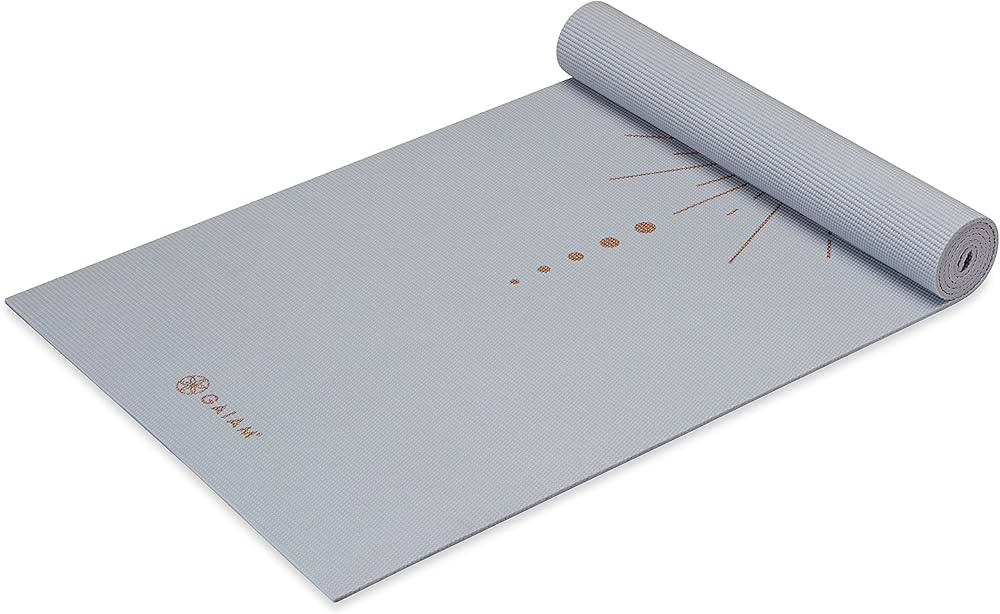 Gaiam Yoga Mat - Premium 6mm Print Extra Thick Non Slip Exercise & Fitness Mat for All Types of Y... | Amazon (US)