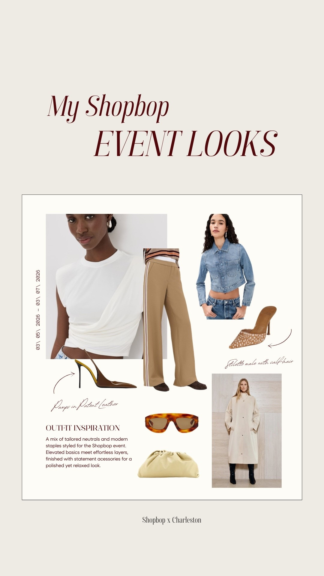 My Shopbop Event Looks 

#shopbop
#shopmystyle
#modernstaples